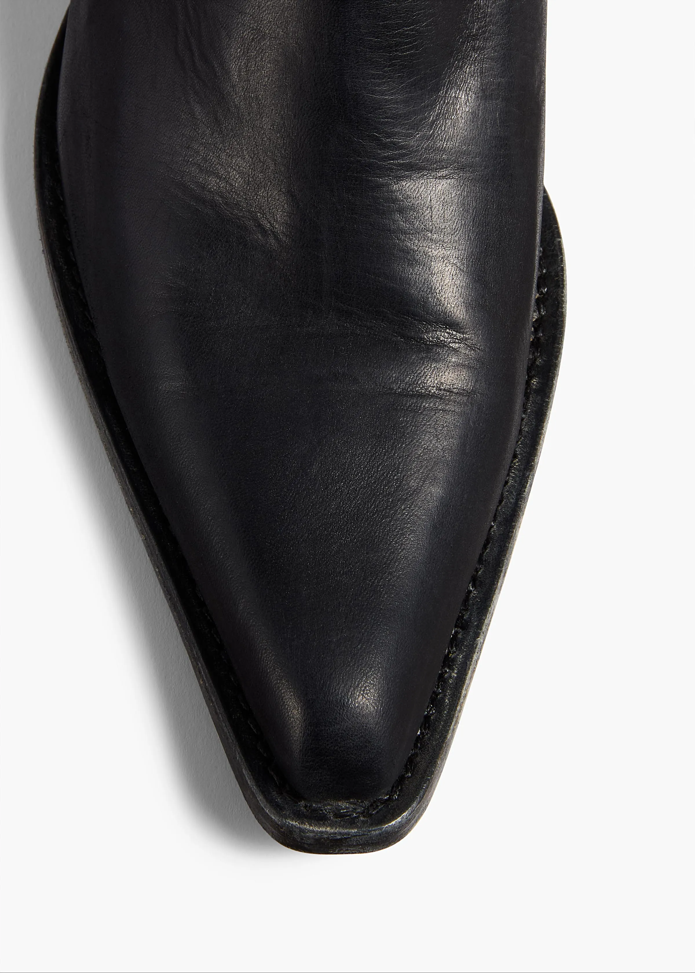 Clive Boot in Black Leather sold by KHAITE product image thumbnail 4