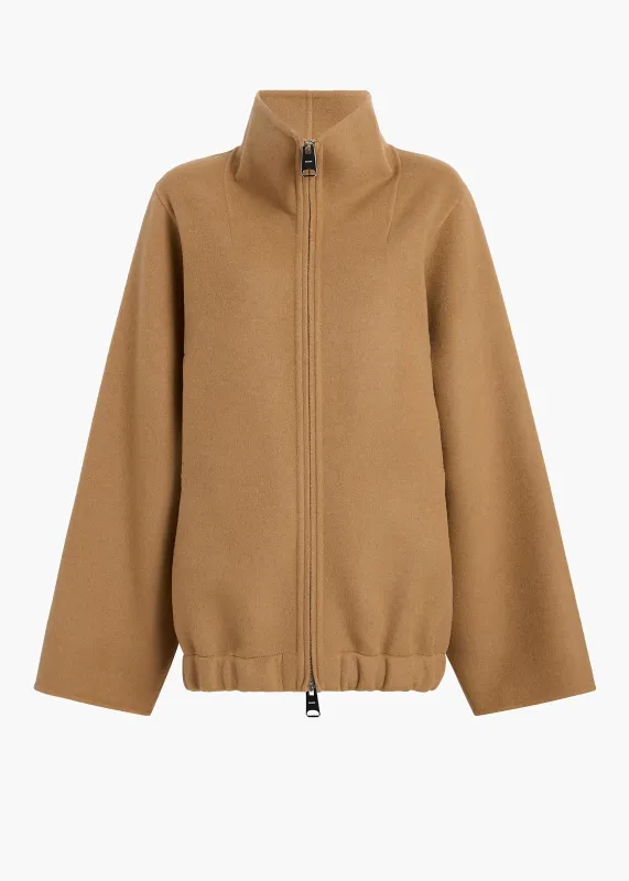 Garret Jacket in Camel sold by KHAITE
