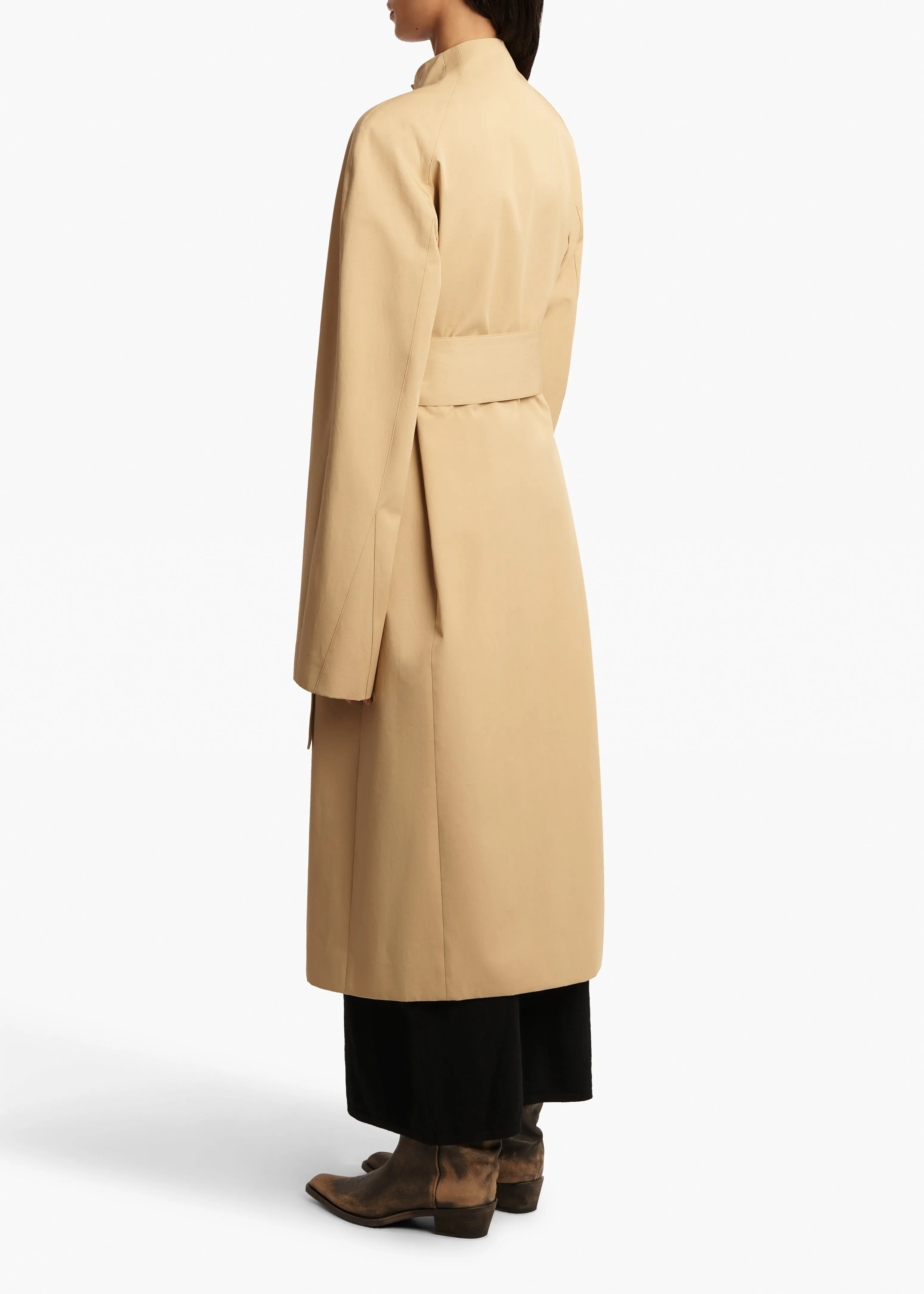 Lagden Trench in Wheat sold by KHAITE product image thumbnail 4