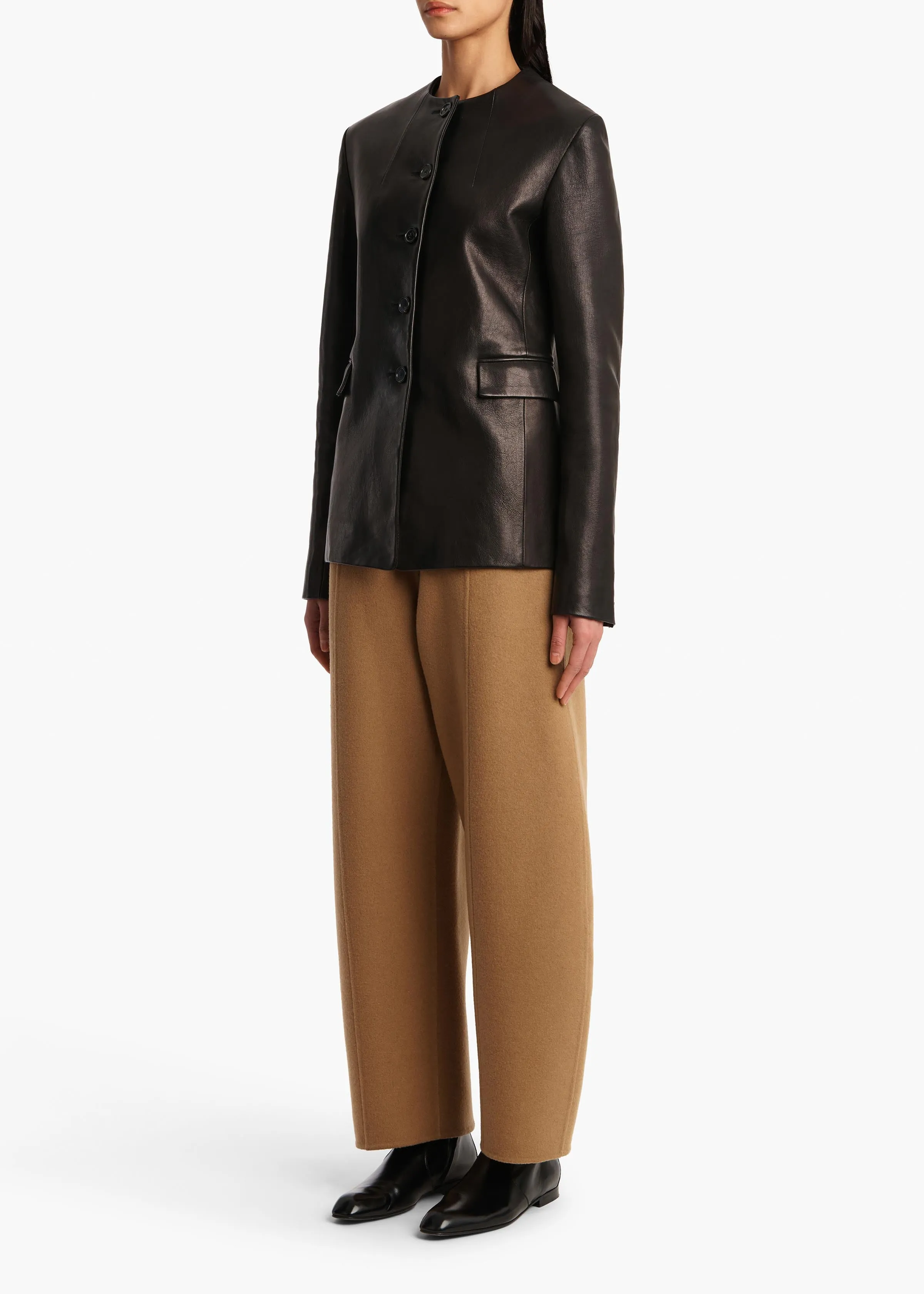 Clover Pant in Camel sold by KHAITE product image thumbnail 2