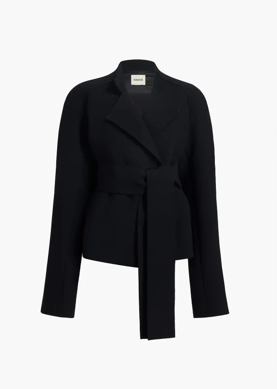 Edith Jacket in Black sold by KHAITE