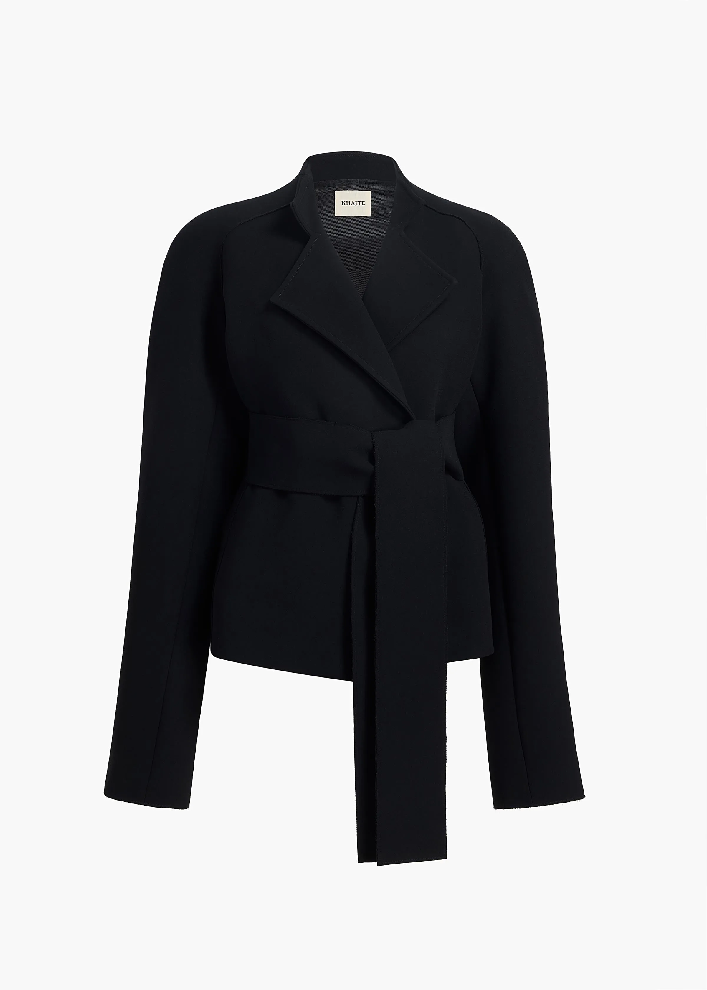Edith Jacket in Black sold by KHAITE