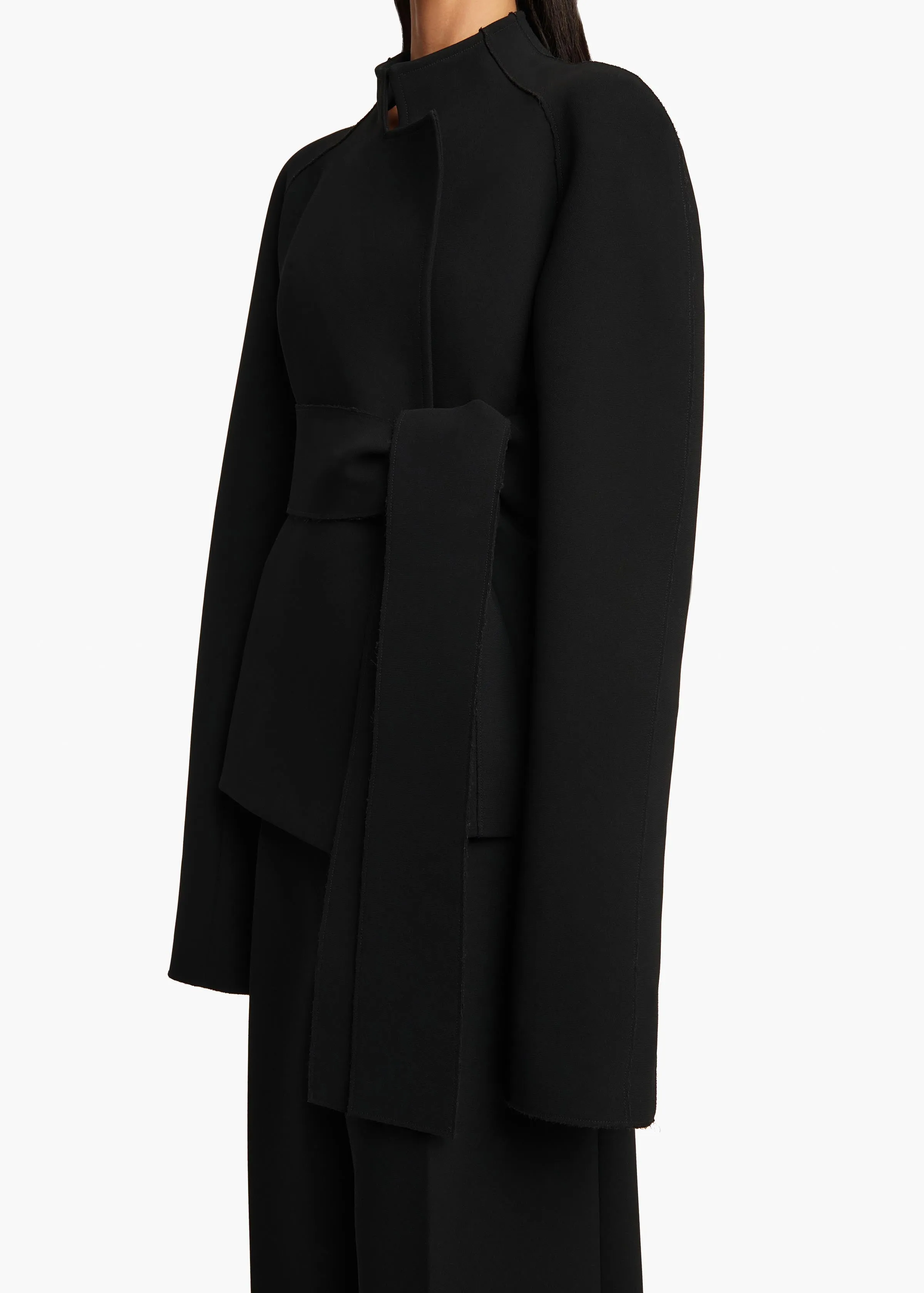 Edith Jacket in Black sold by KHAITE product image thumbnail 5