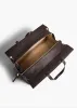 Crosby Bag in Espresso Pebbled Leather sold by KHAITE