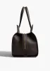 Crosby Bag in Espresso Pebbled Leather sold by KHAITE