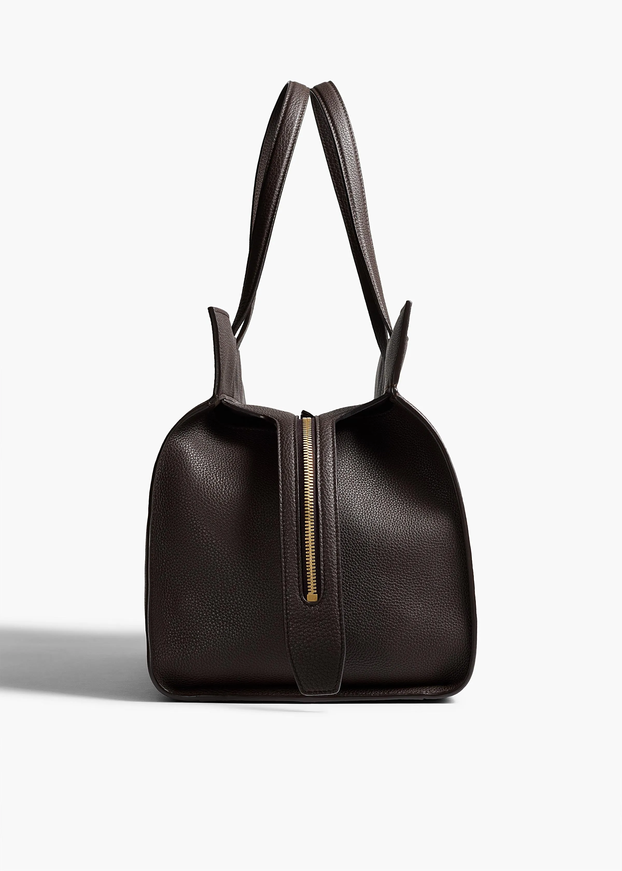 Crosby Bag in Espresso Pebbled Leather sold by KHAITE product image thumbnail 3
