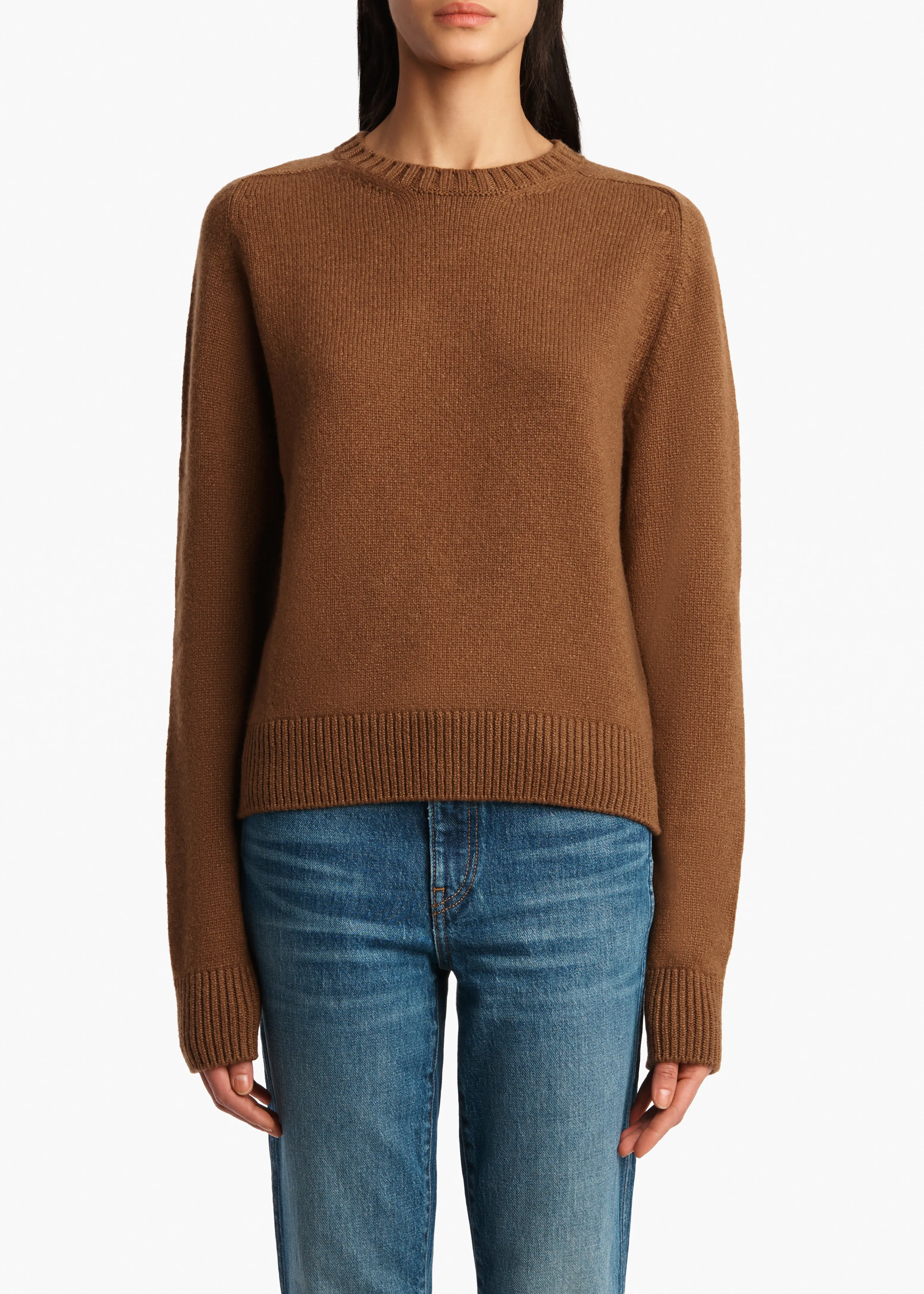 Nera Sweater in Maple sold by KHAITE product image thumbnail 3