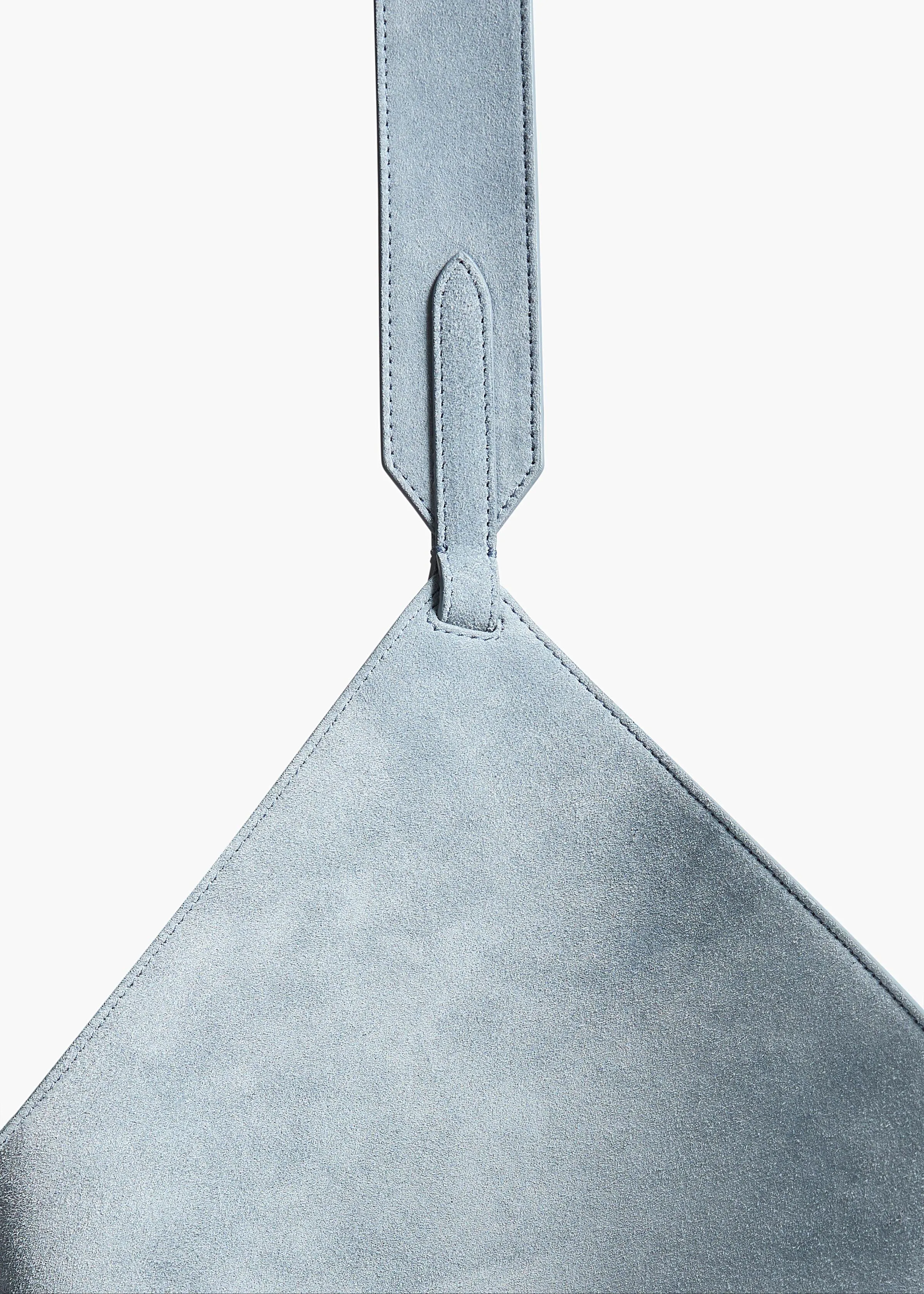 Small Lotus Tote in Lead Suede sold by KHAITE product image thumbnail 4