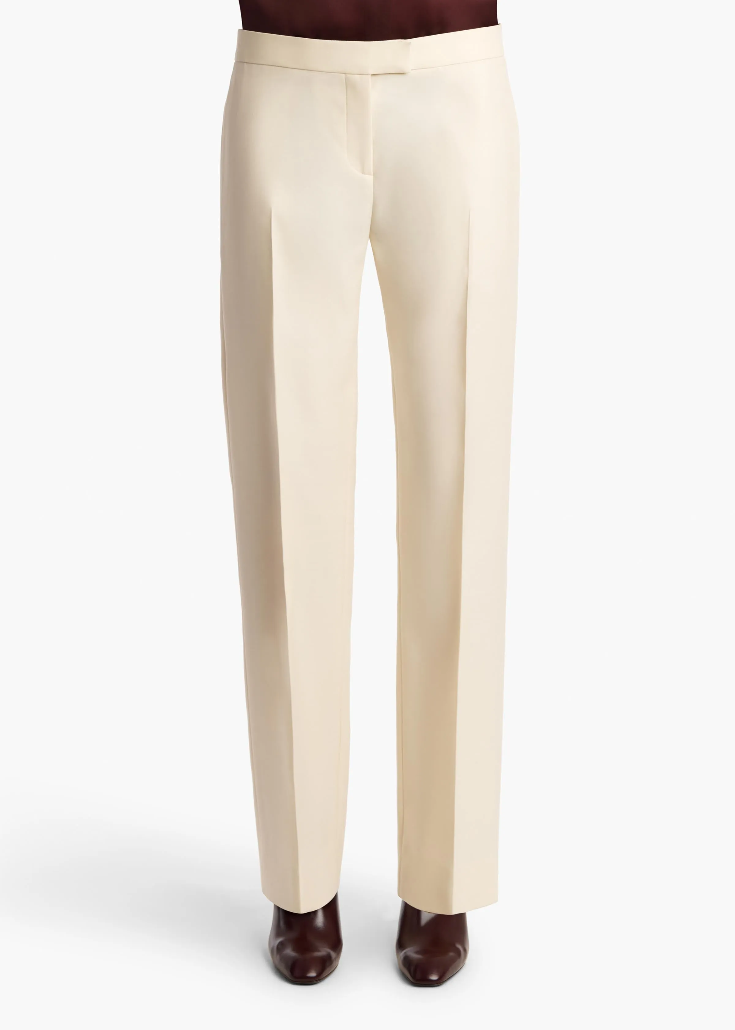 Callen Pant in Cream sold by KHAITE product image thumbnail 3