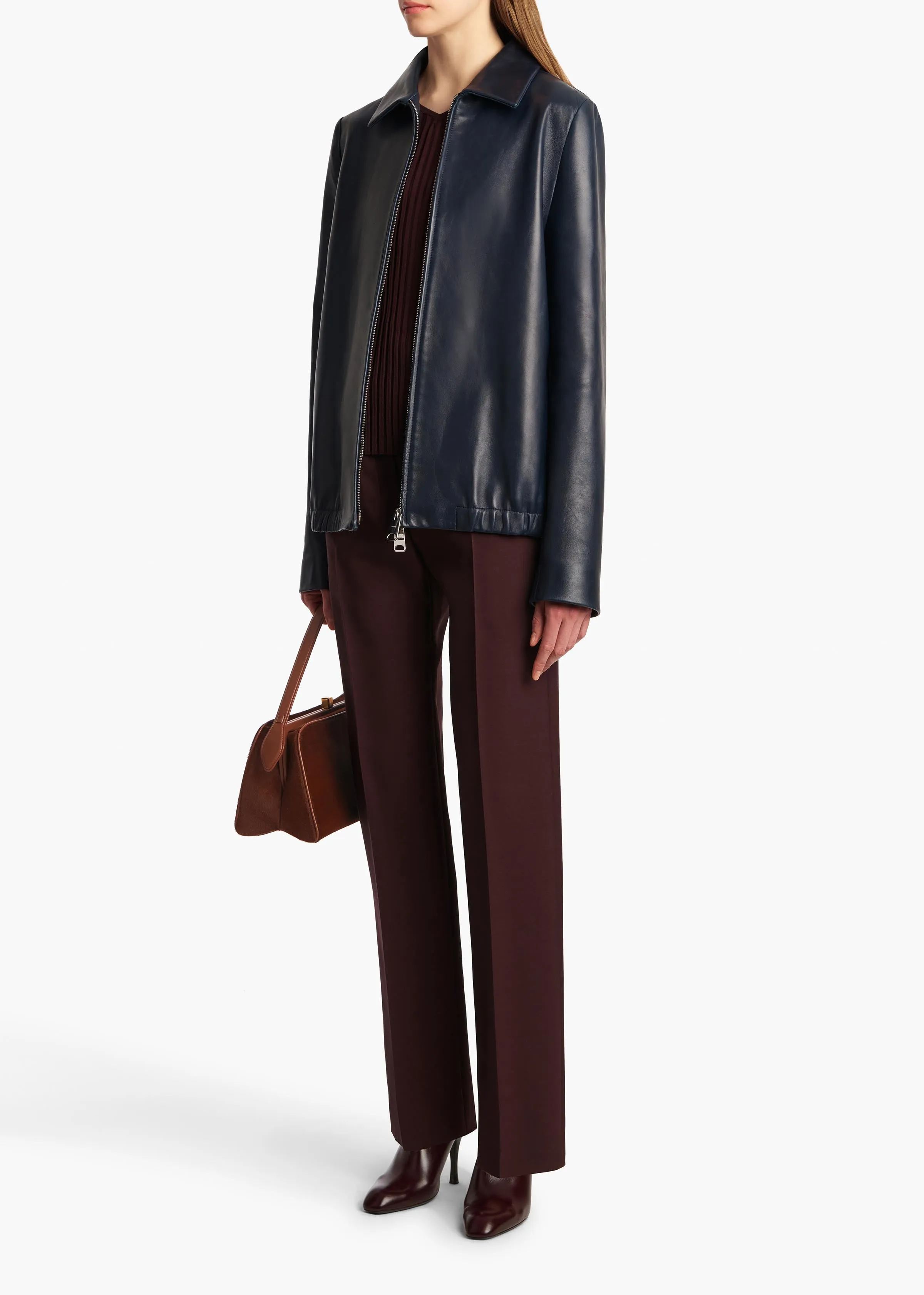 Tia Top in Almandine sold by KHAITE product image thumbnail 3