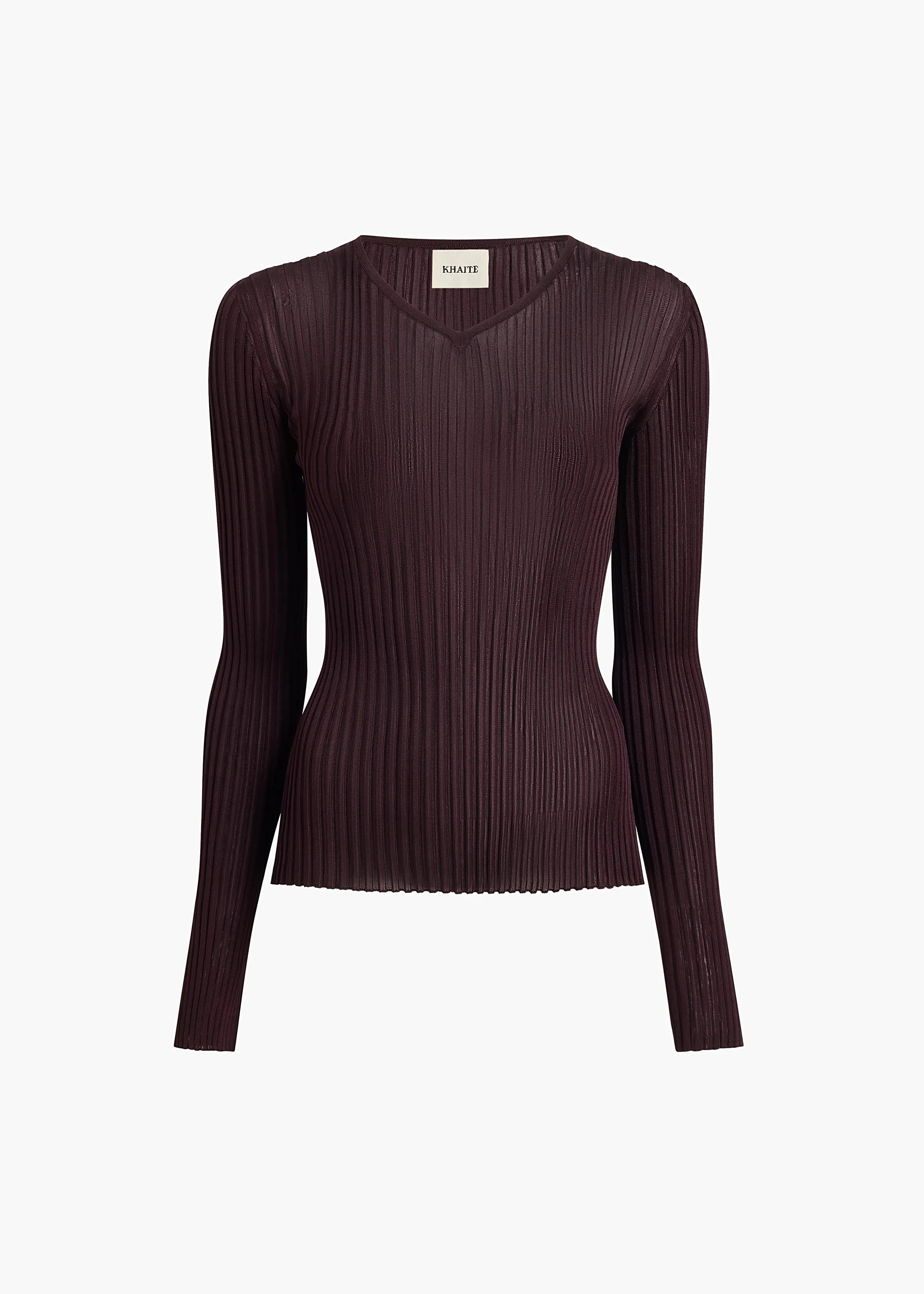 Tia Top in Almandine sold by KHAITE