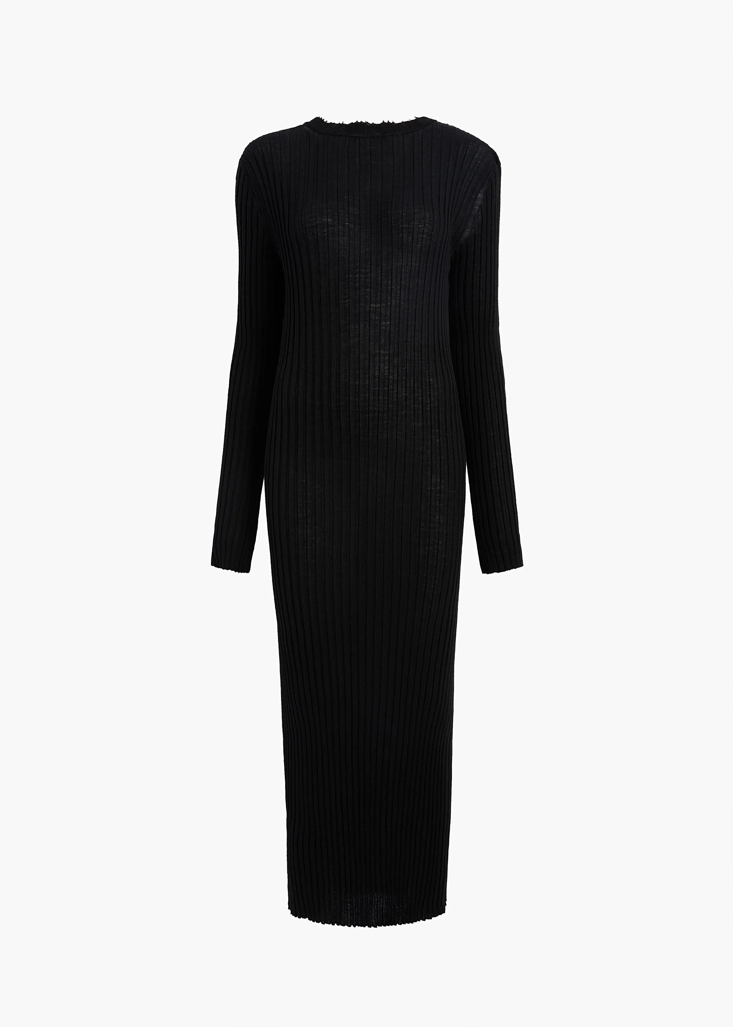 Sigrid Dress in Black sold by KHAITE