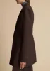 Beckett Blazer in Dark Brown sold by KHAITE
