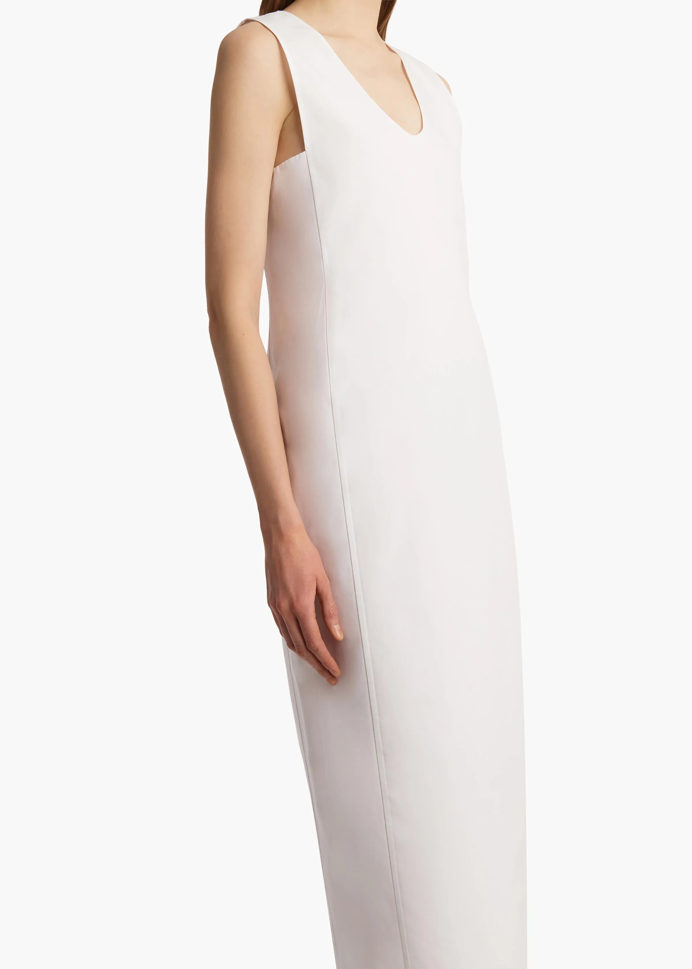 Avery Dress in White sold by KHAITE product image thumbnail 5
