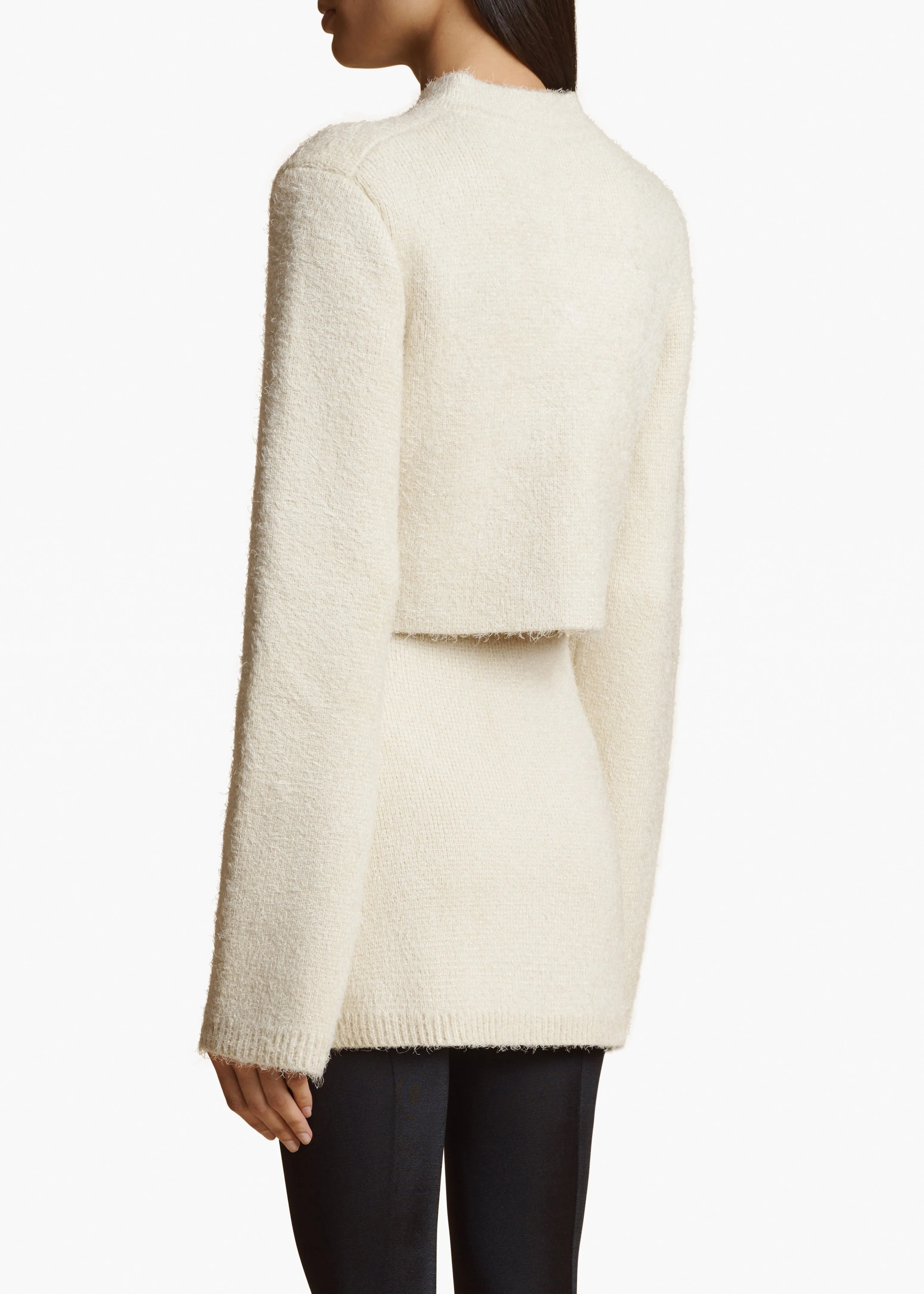 Ello Jacket in Cream sold by KHAITE product image thumbnail 4