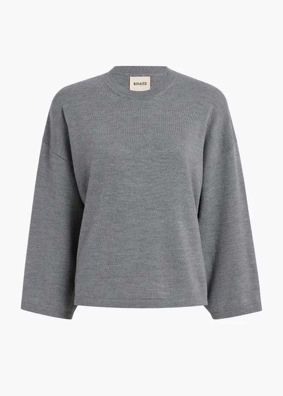 Darcy Top in Sterling sold by KHAITE