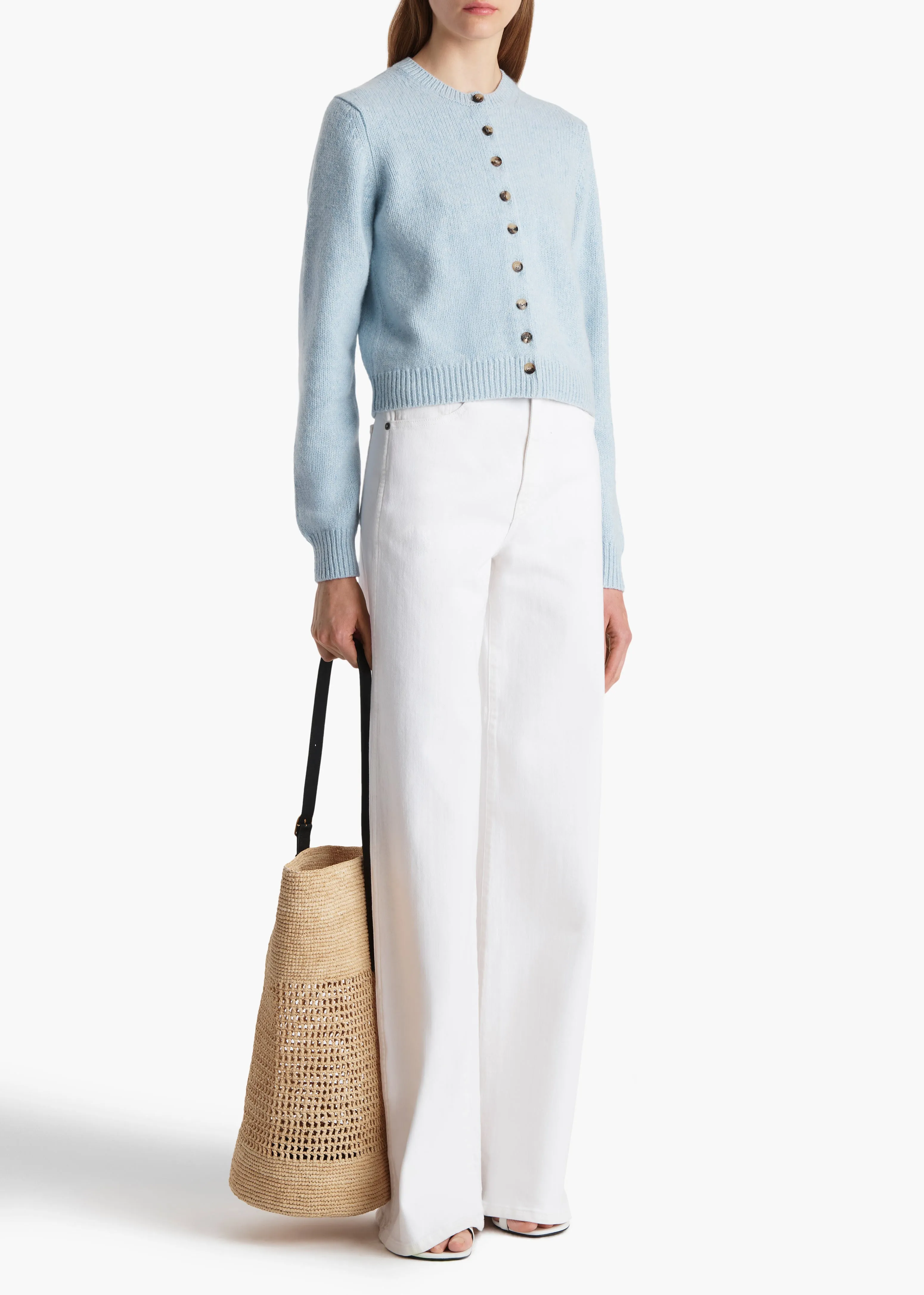 Everheart Cardigan in Atmosphere sold by KHAITE product image thumbnail 2