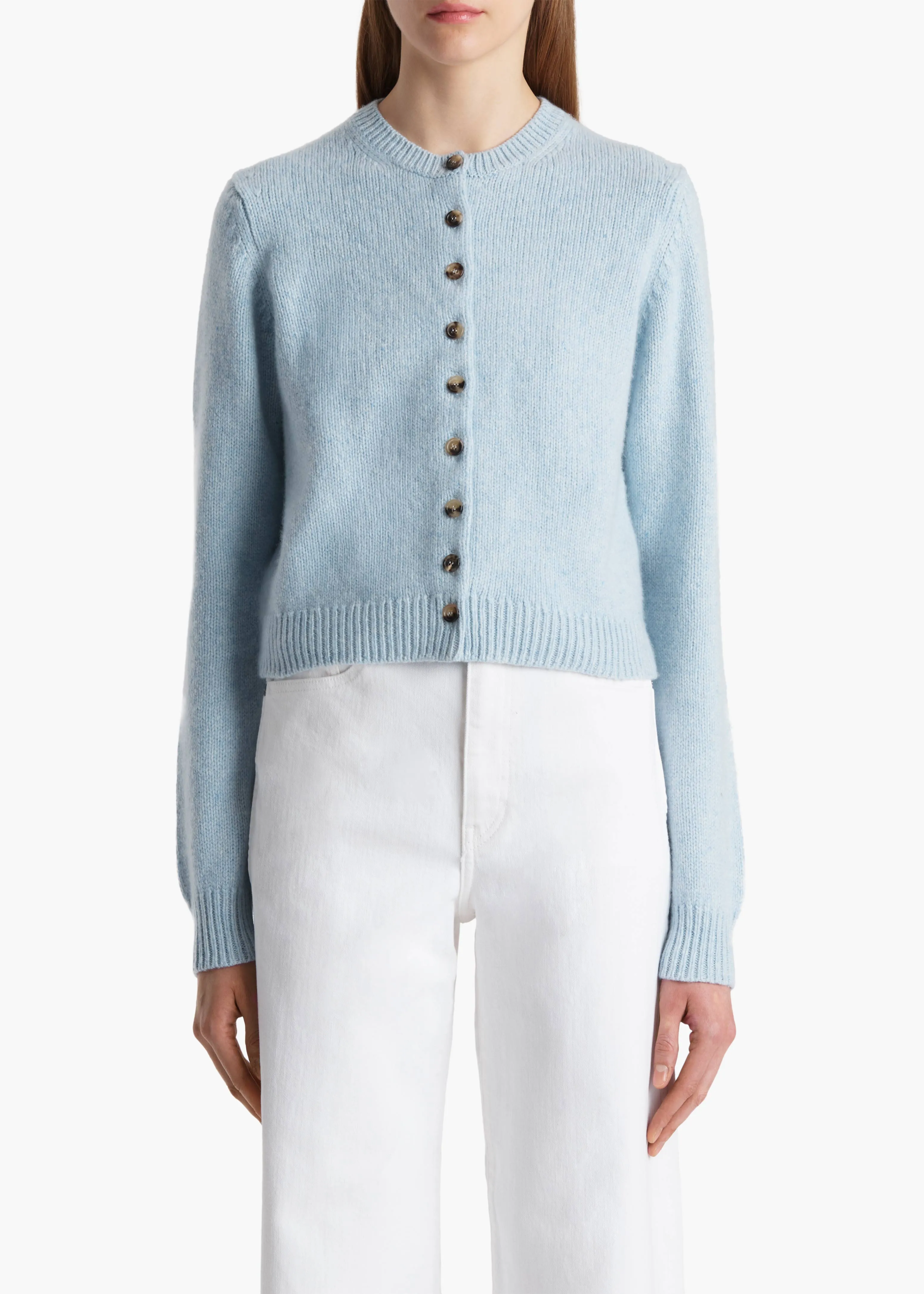 Everheart Cardigan in Atmosphere sold by KHAITE product image thumbnail 3