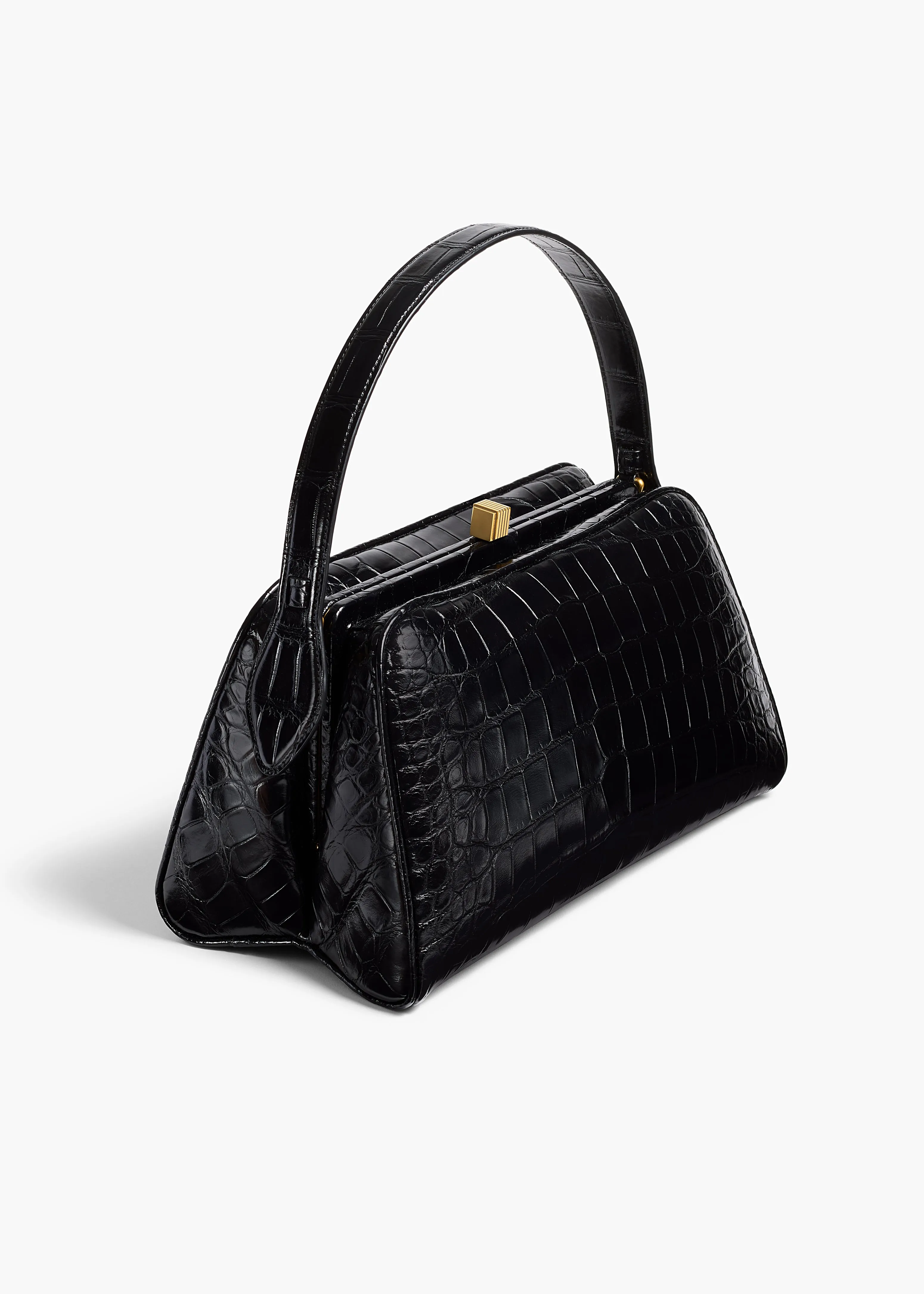 Cate Bag in Hunter Black Alligator sold by KHAITE product image thumbnail 2