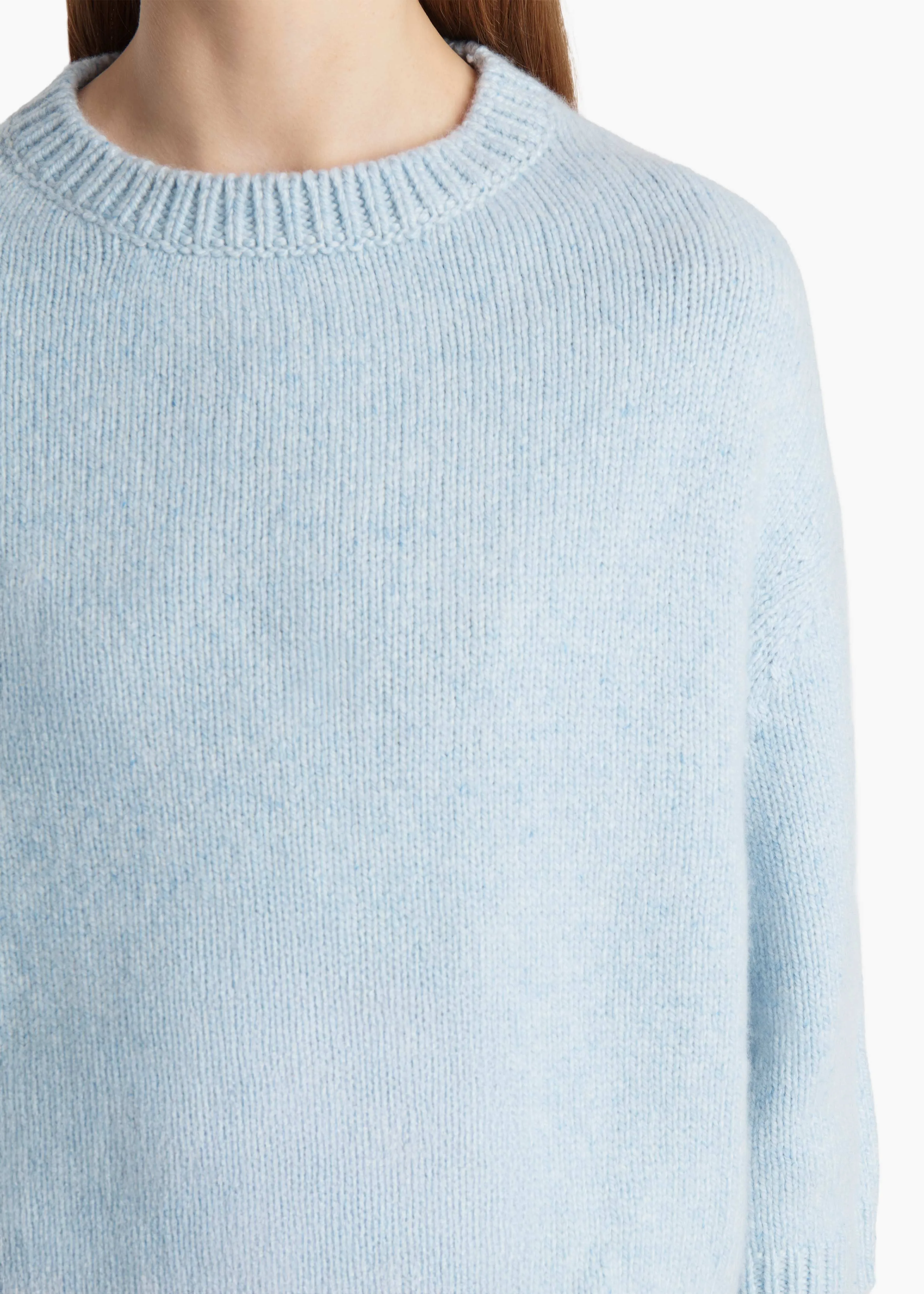 Sabina Sweater in Atmosphere sold by KHAITE product image thumbnail 5