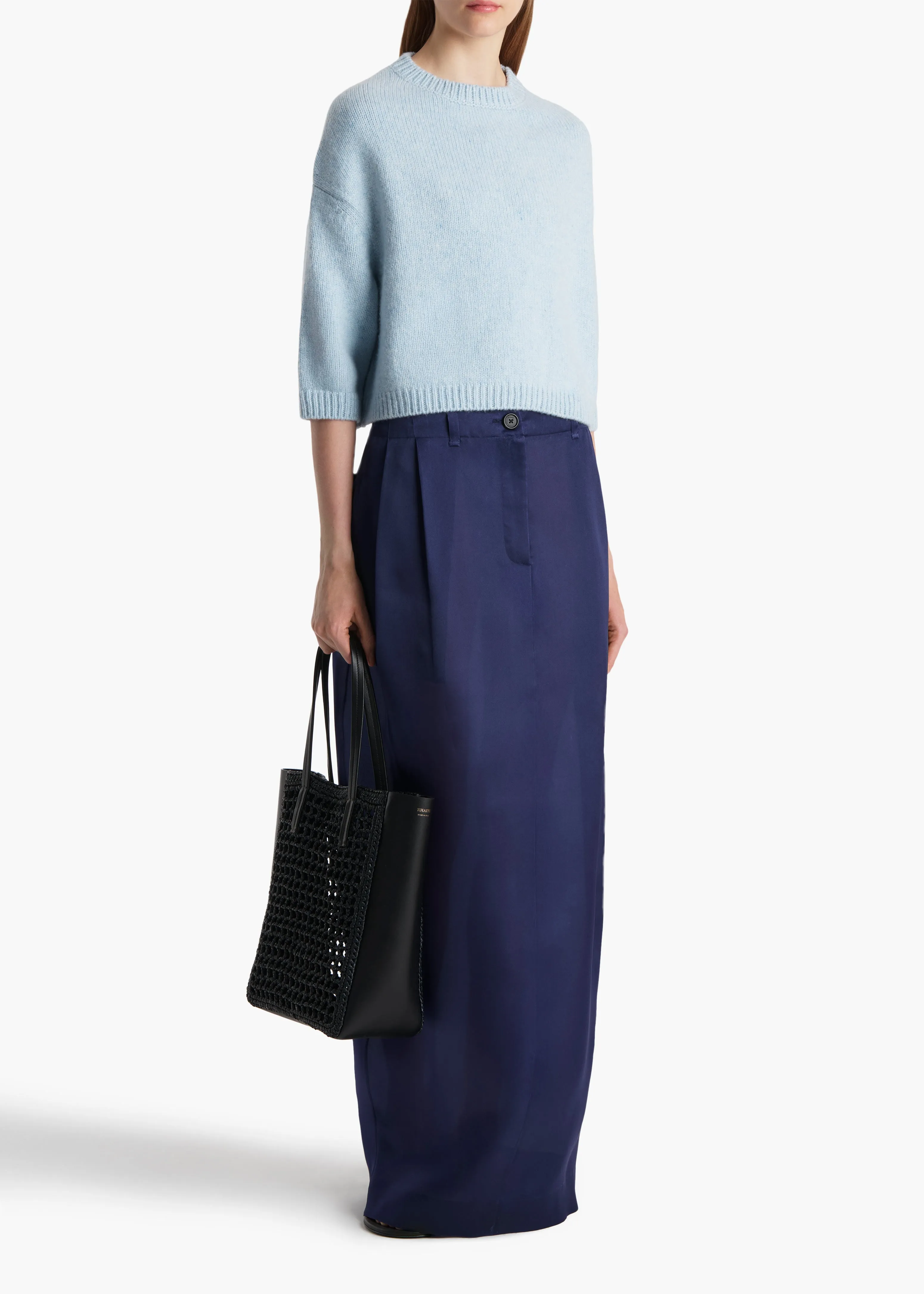 Sabina Sweater in Atmosphere sold by KHAITE product image thumbnail 2