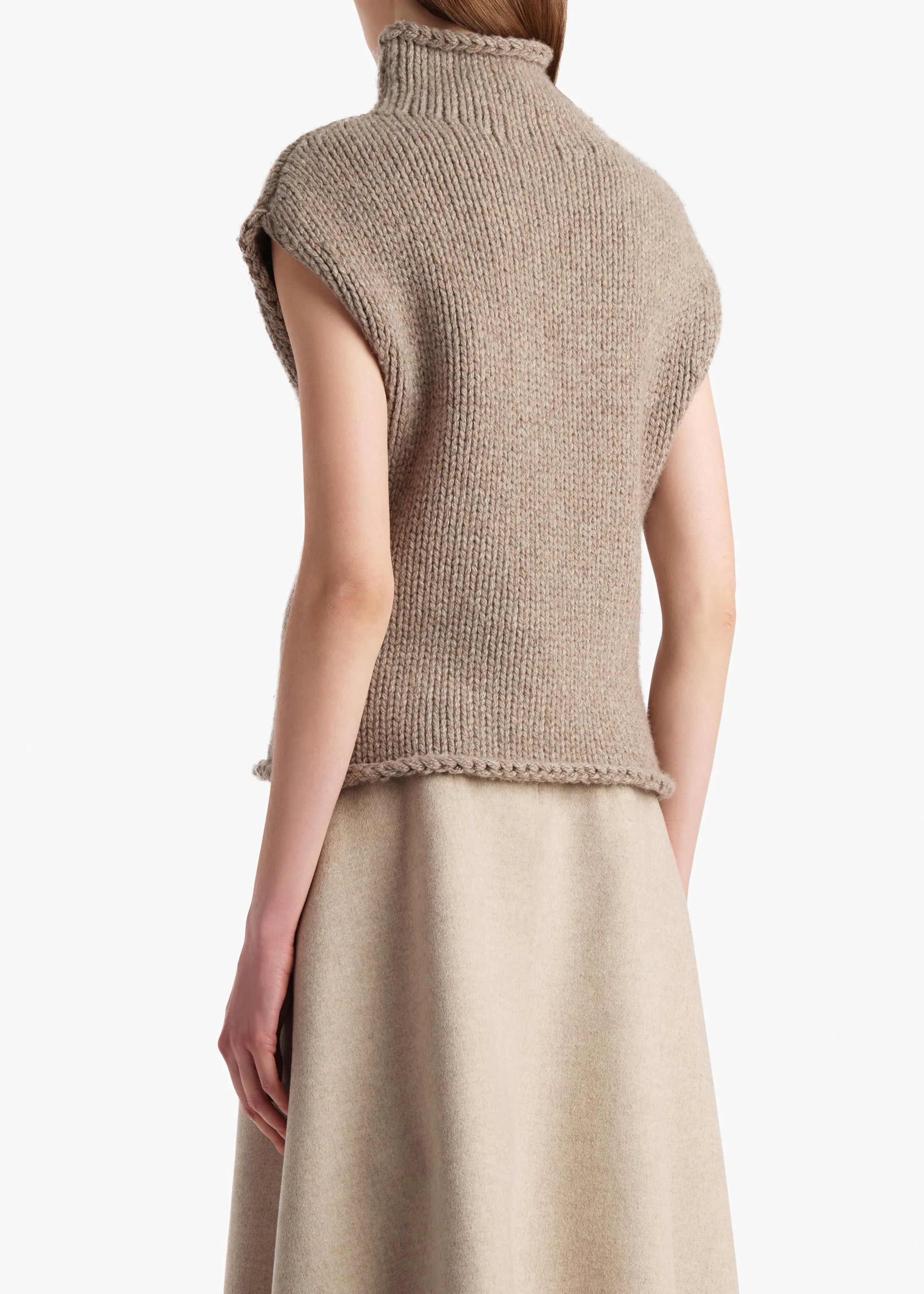 Sly Top in Sepia sold by KHAITE product image thumbnail 4