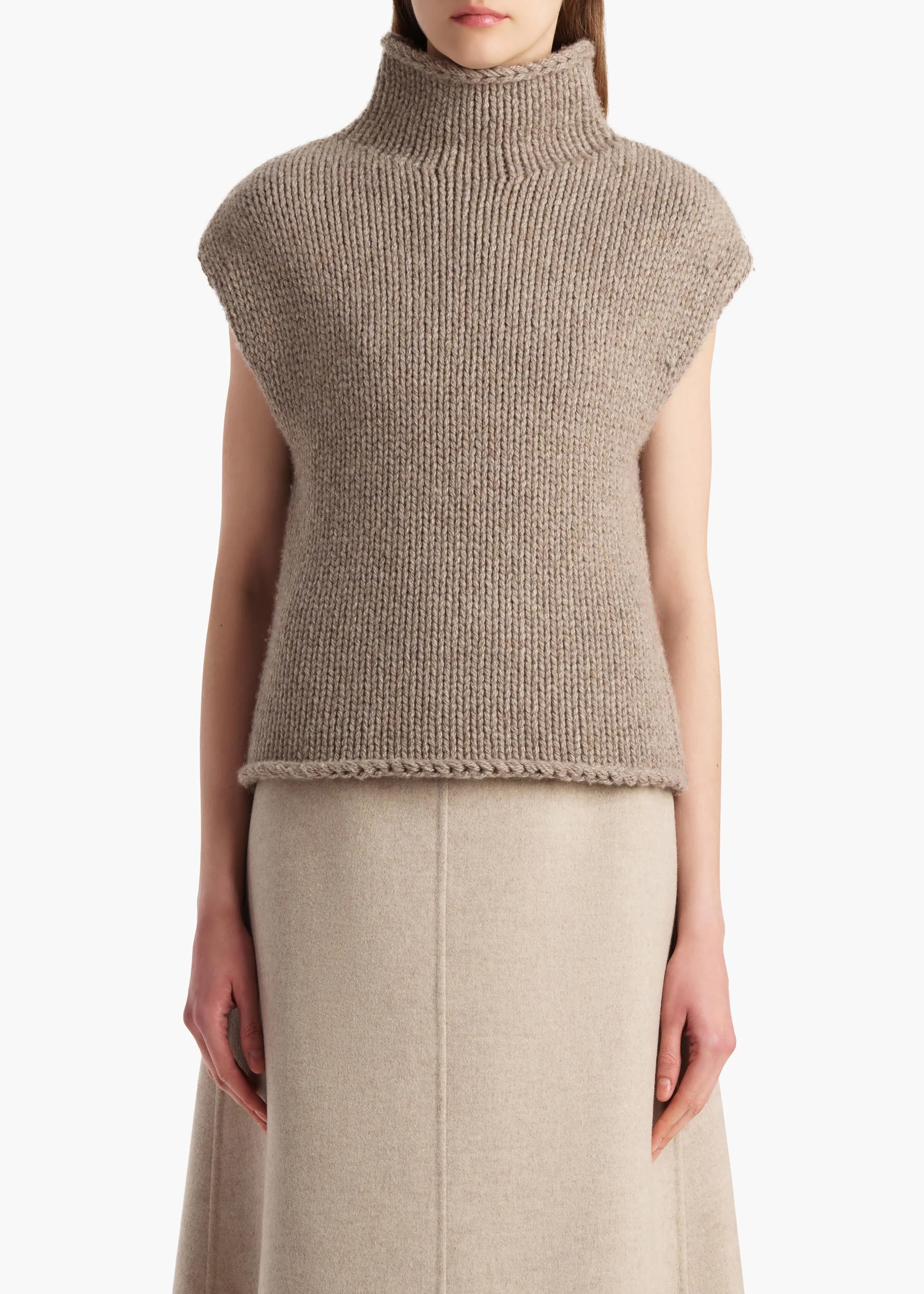 Sly Top in Sepia sold by KHAITE product image thumbnail 2