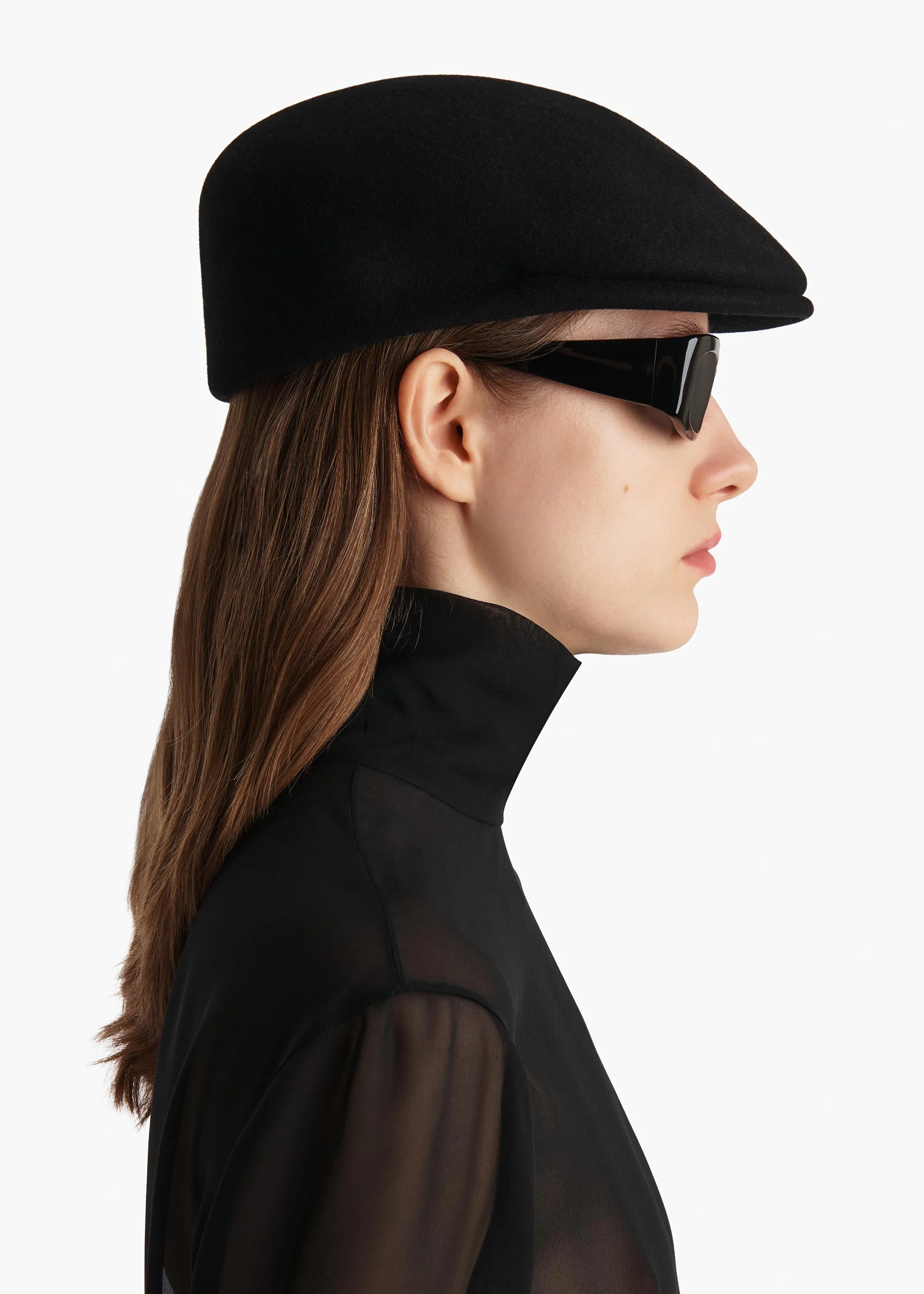 Vito Hat in Black sold by KHAITE product image thumbnail 4