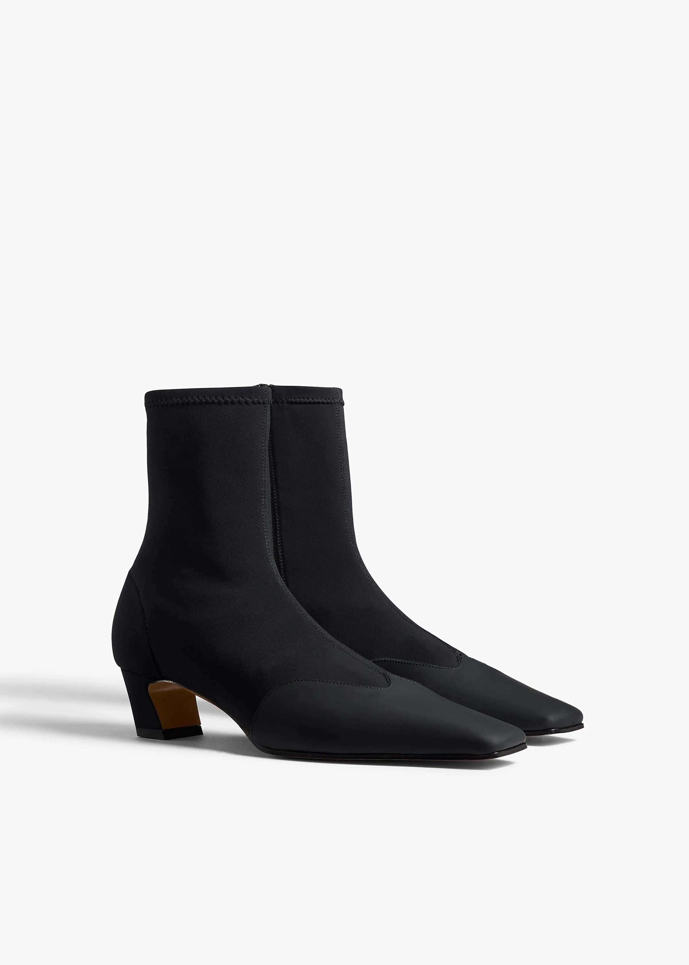 Nevada Stretch Low Boot in Black Nylon sold by KHAITE product image thumbnail 2