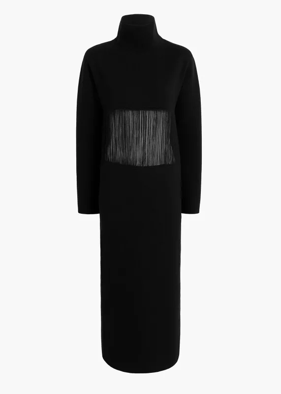 Fifi Dress in Black sold by KHAITE