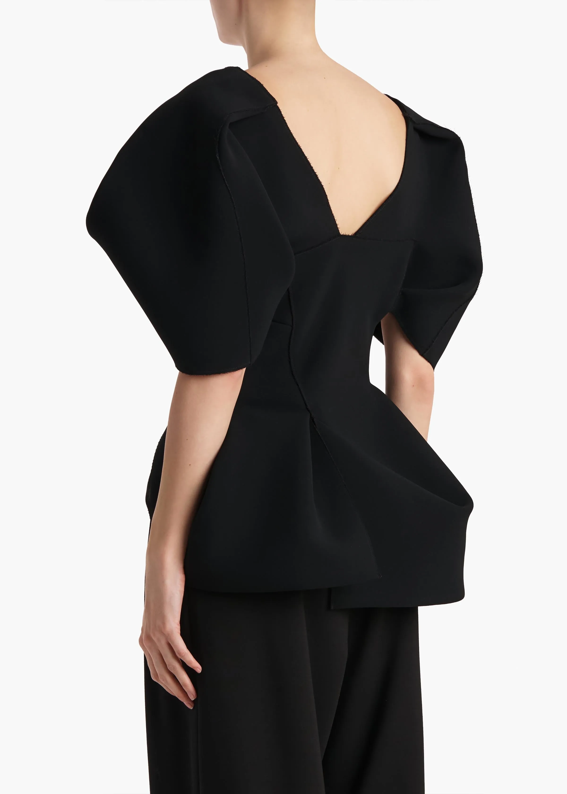 Quan Top in Black sold by KHAITE product image thumbnail 4