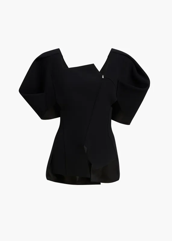 Quan Top in Black made by KHAITE