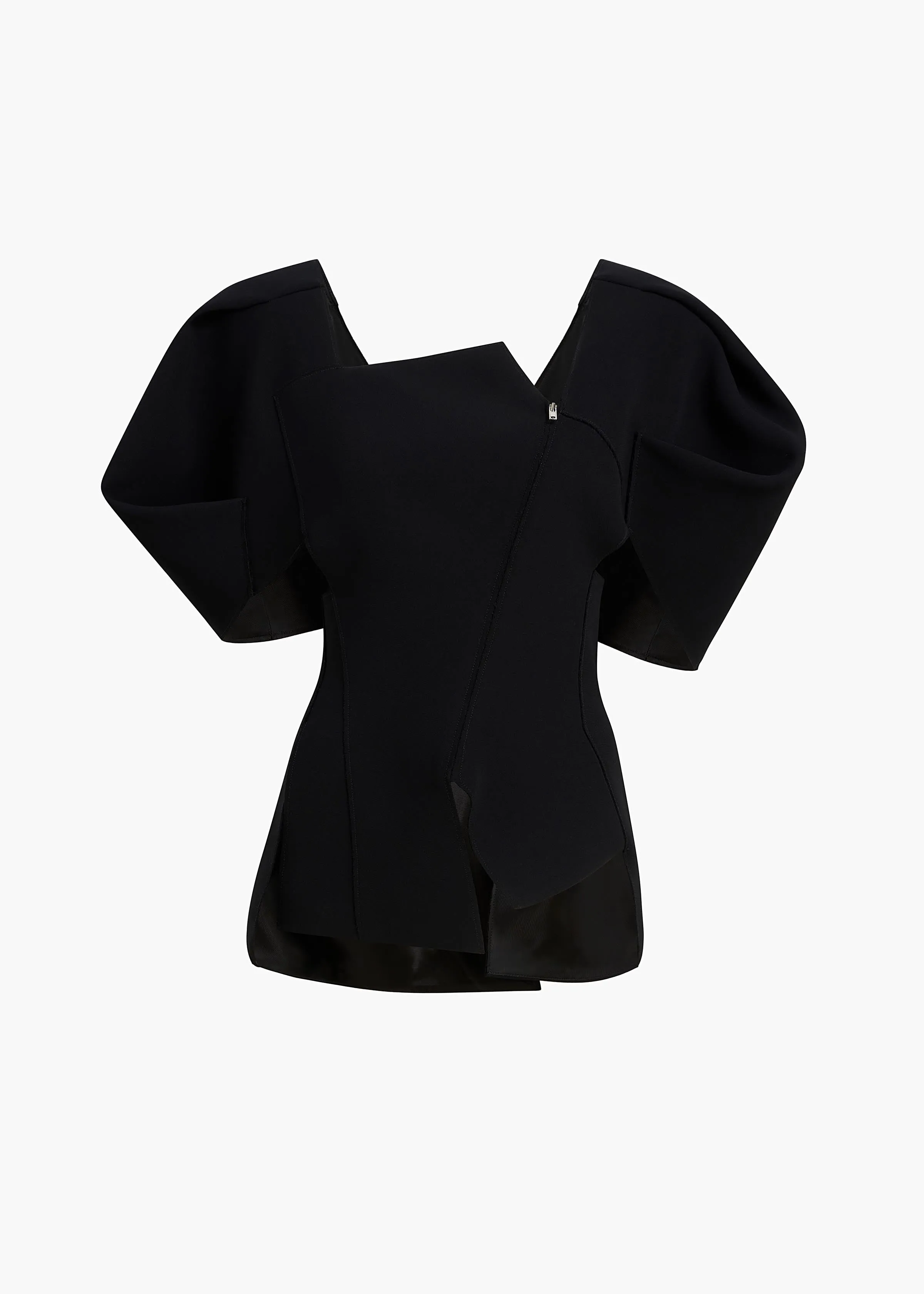 Quan Top in Black sold by KHAITE