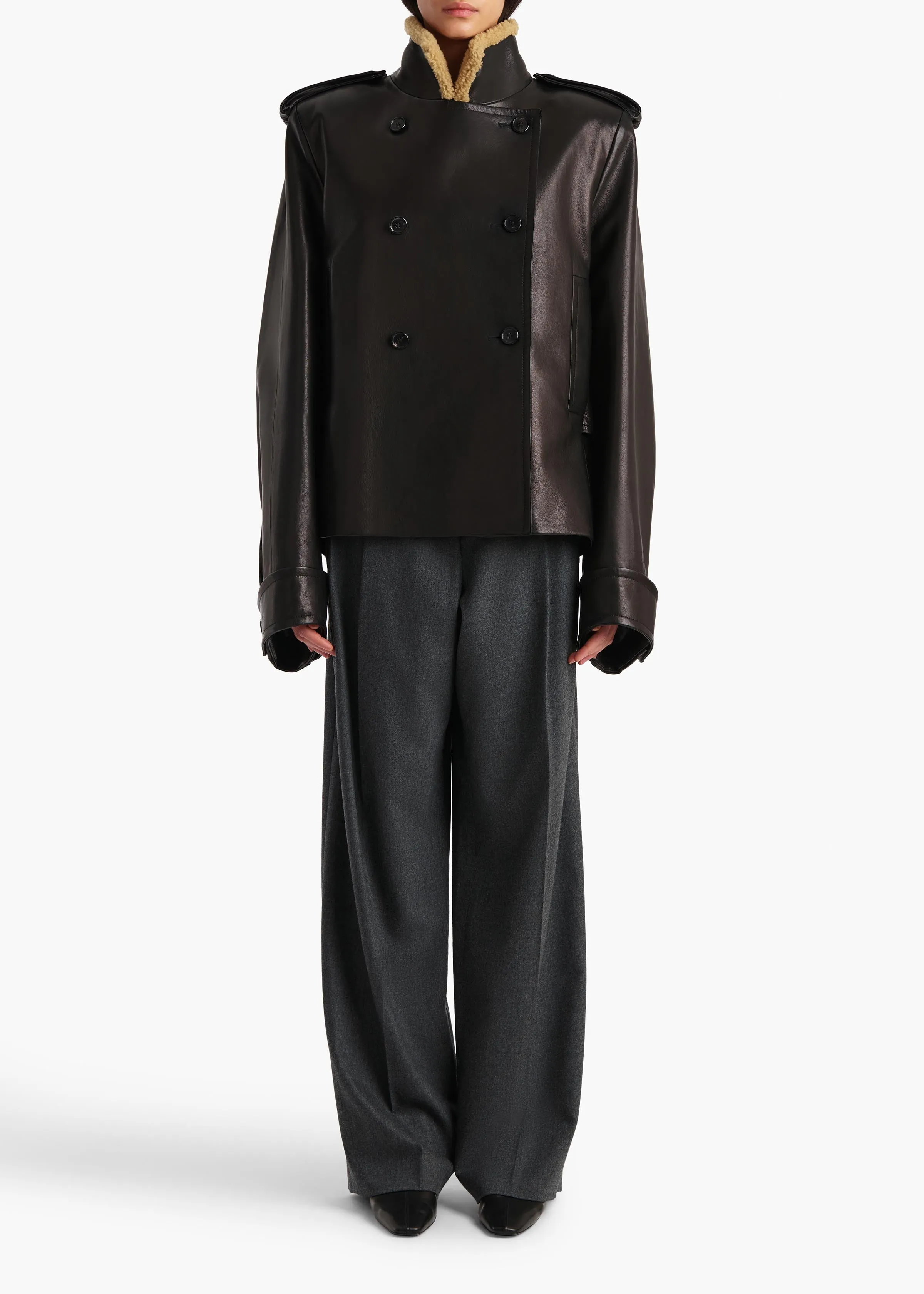 August Pant in Storm sold by KHAITE product image thumbnail 2