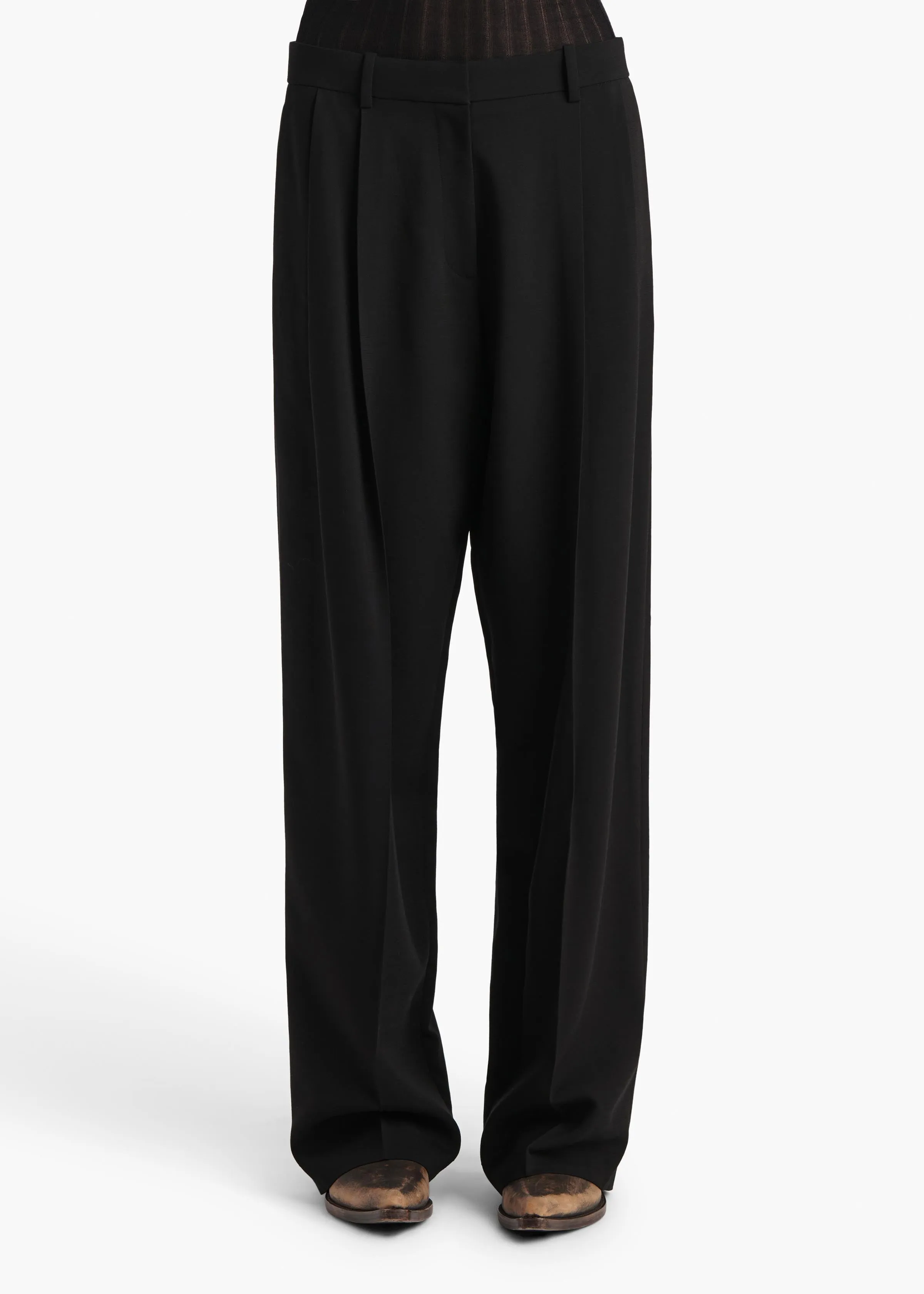 August Pant in Black sold by KHAITE product image thumbnail 3