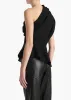 Aimee Top in Black sold by KHAITE