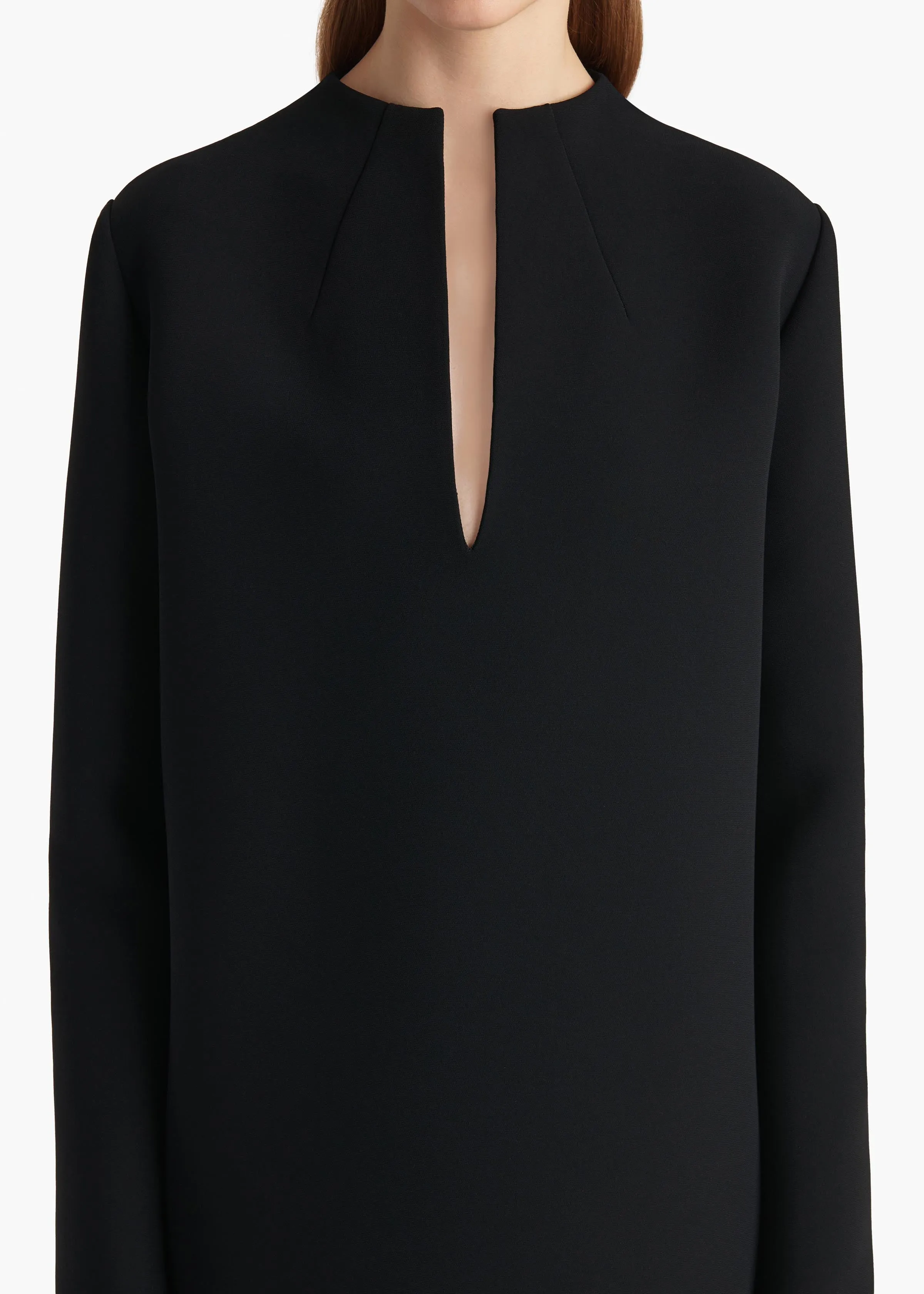 Aleena Dress in Black sold by KHAITE product image thumbnail 5