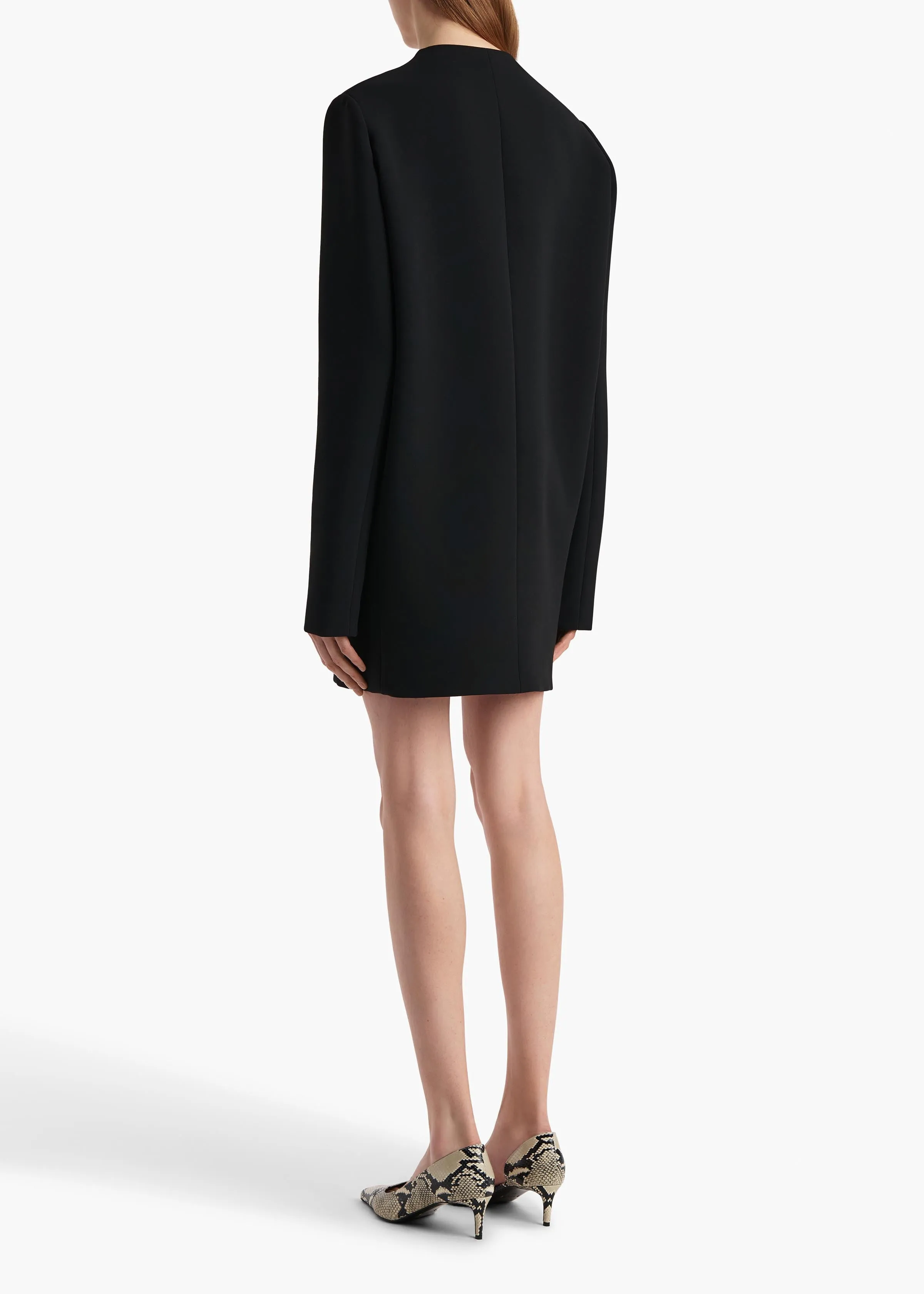 Aleena Dress in Black sold by KHAITE product image thumbnail 4
