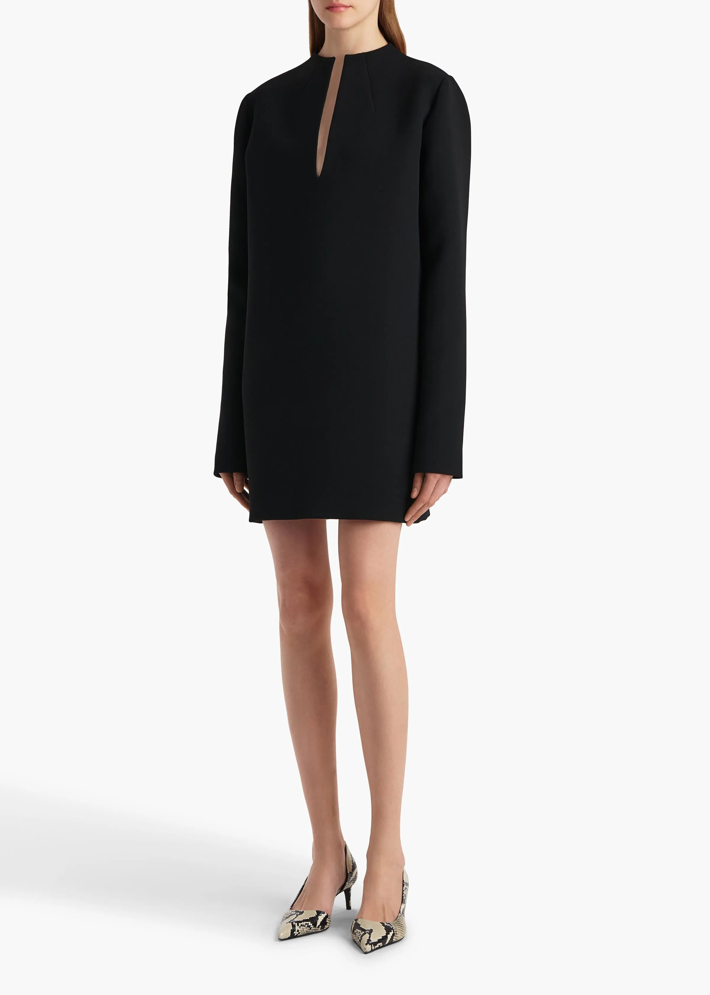 Aleena Dress in Black sold by KHAITE product image thumbnail 2
