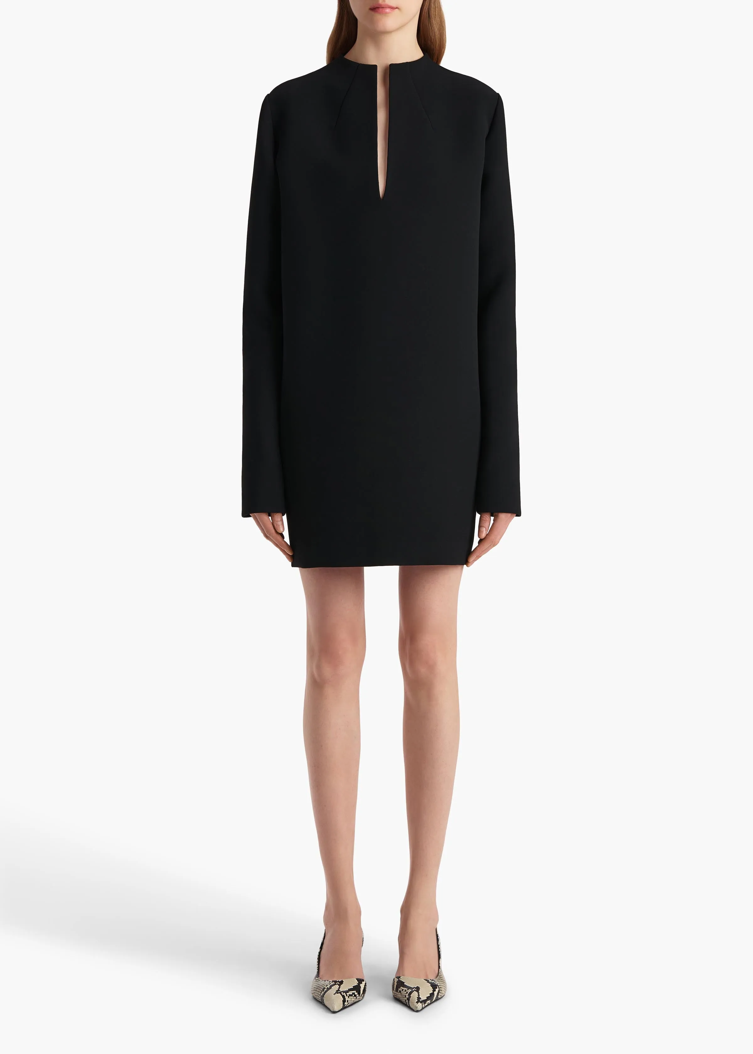 Aleena Dress in Black sold by KHAITE product image thumbnail 3