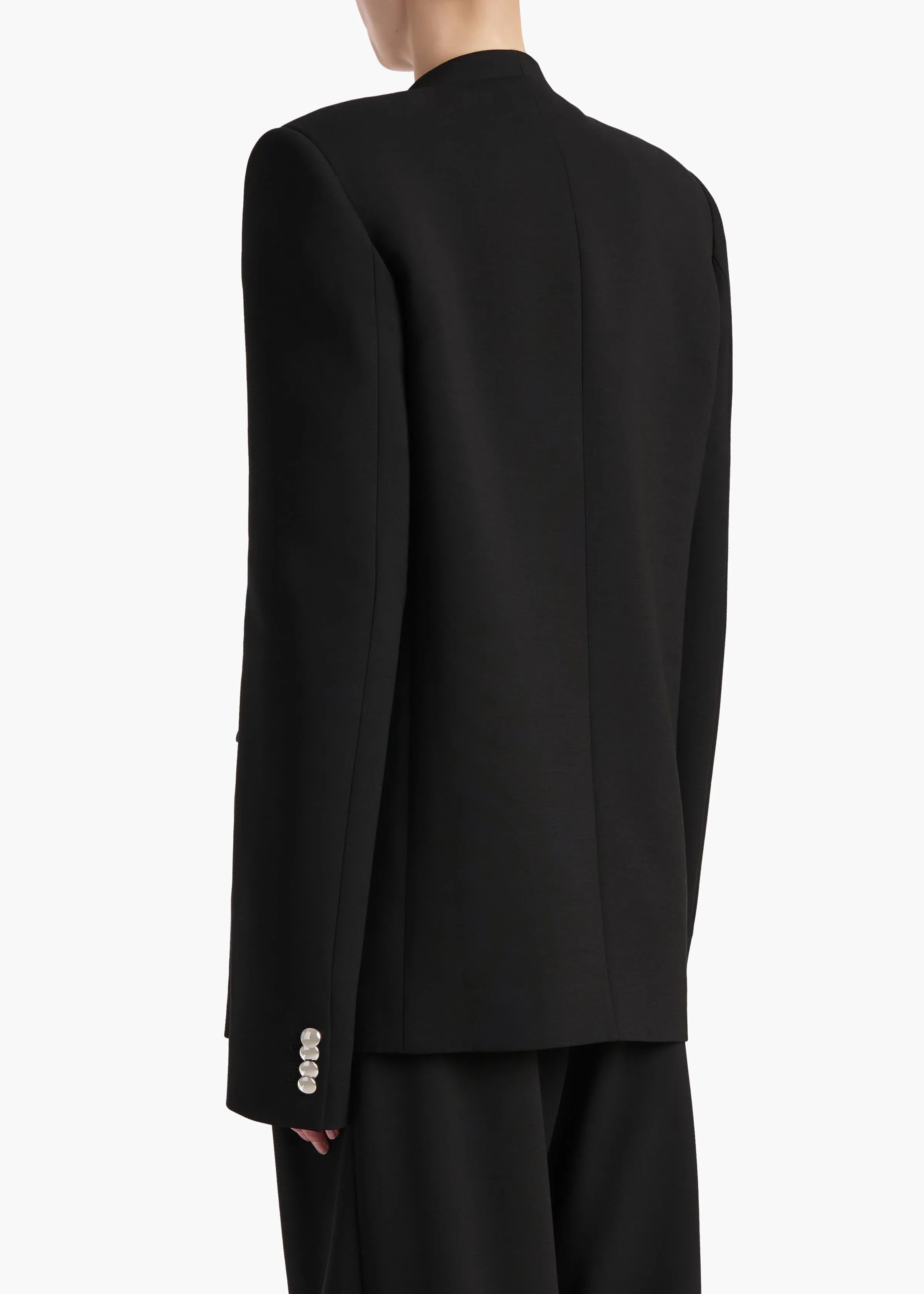 Elona Jacket in Black sold by KHAITE product image thumbnail 4