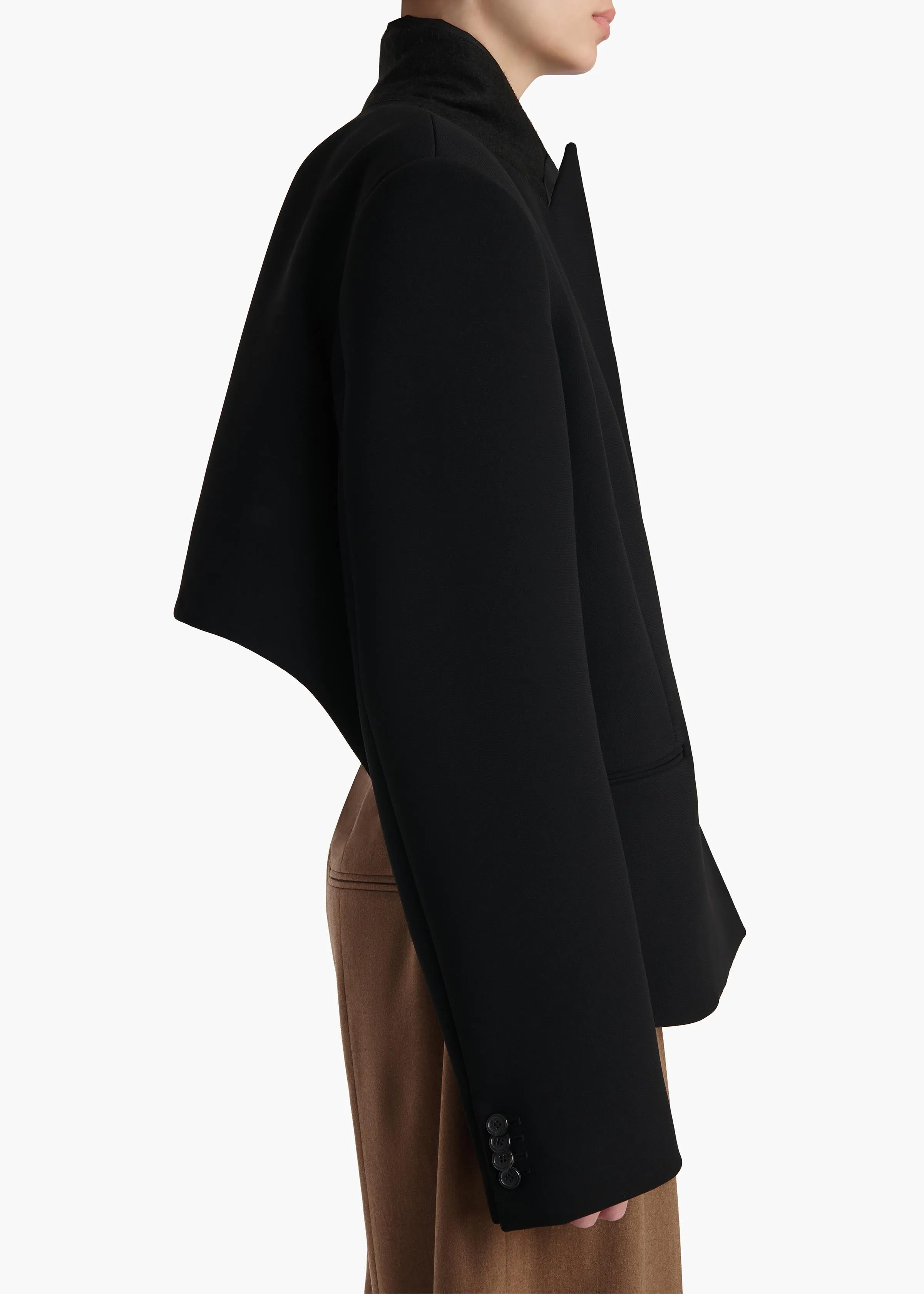 Comair Jacket in Black sold by KHAITE product image thumbnail 5