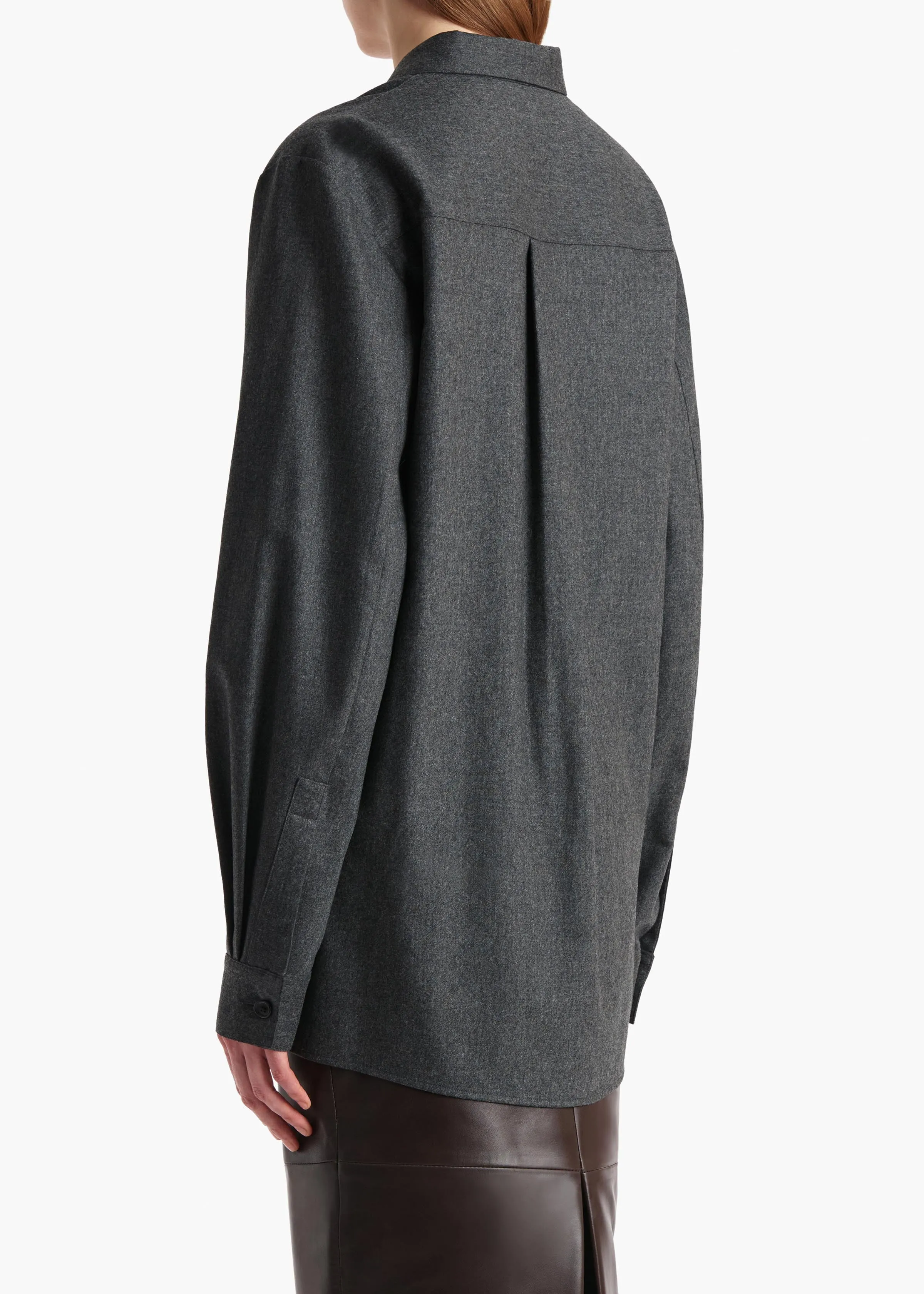 Auryn Top in Storm sold by KHAITE product image thumbnail 4