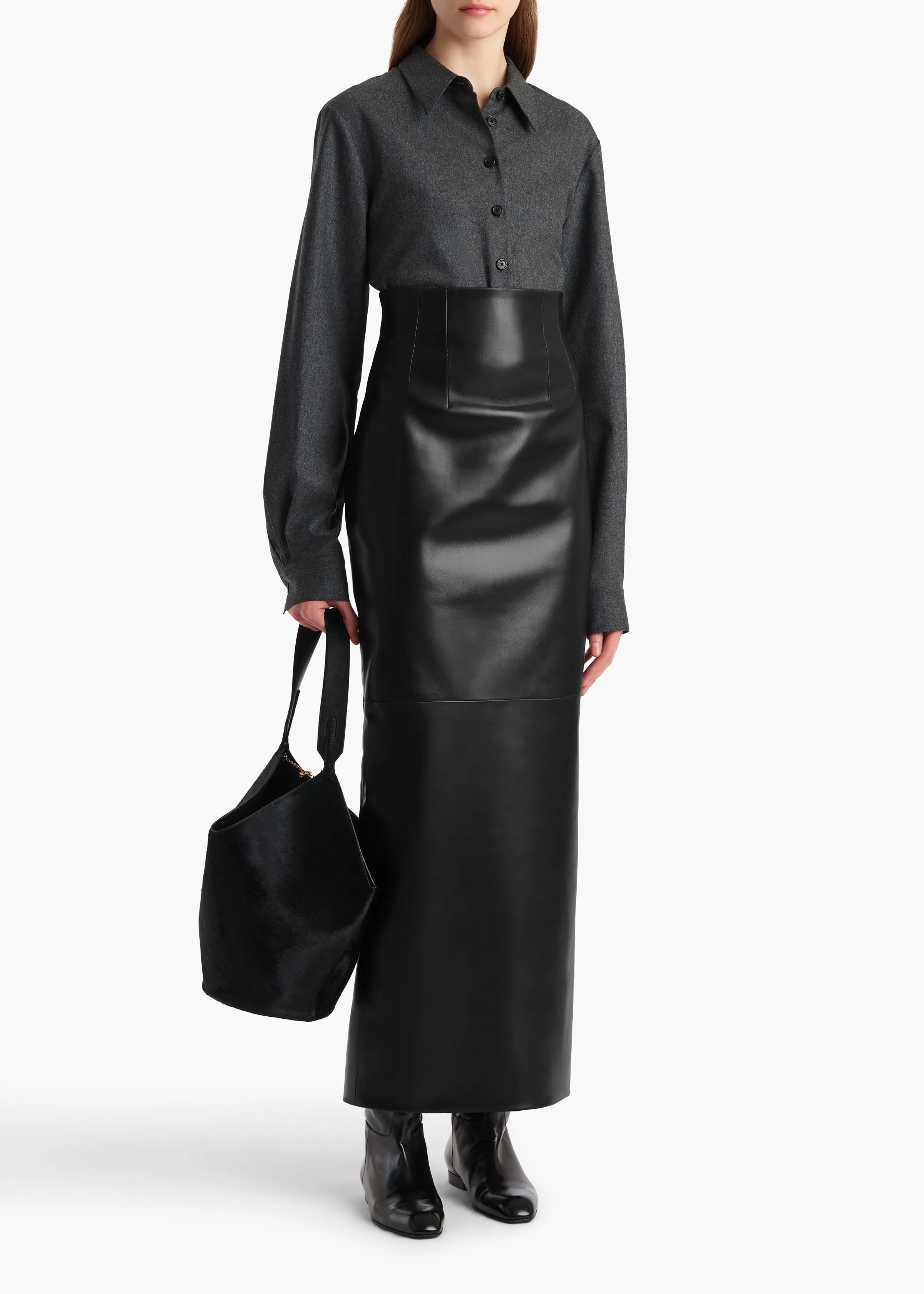 Auryn Top in Storm sold by KHAITE product image thumbnail 2