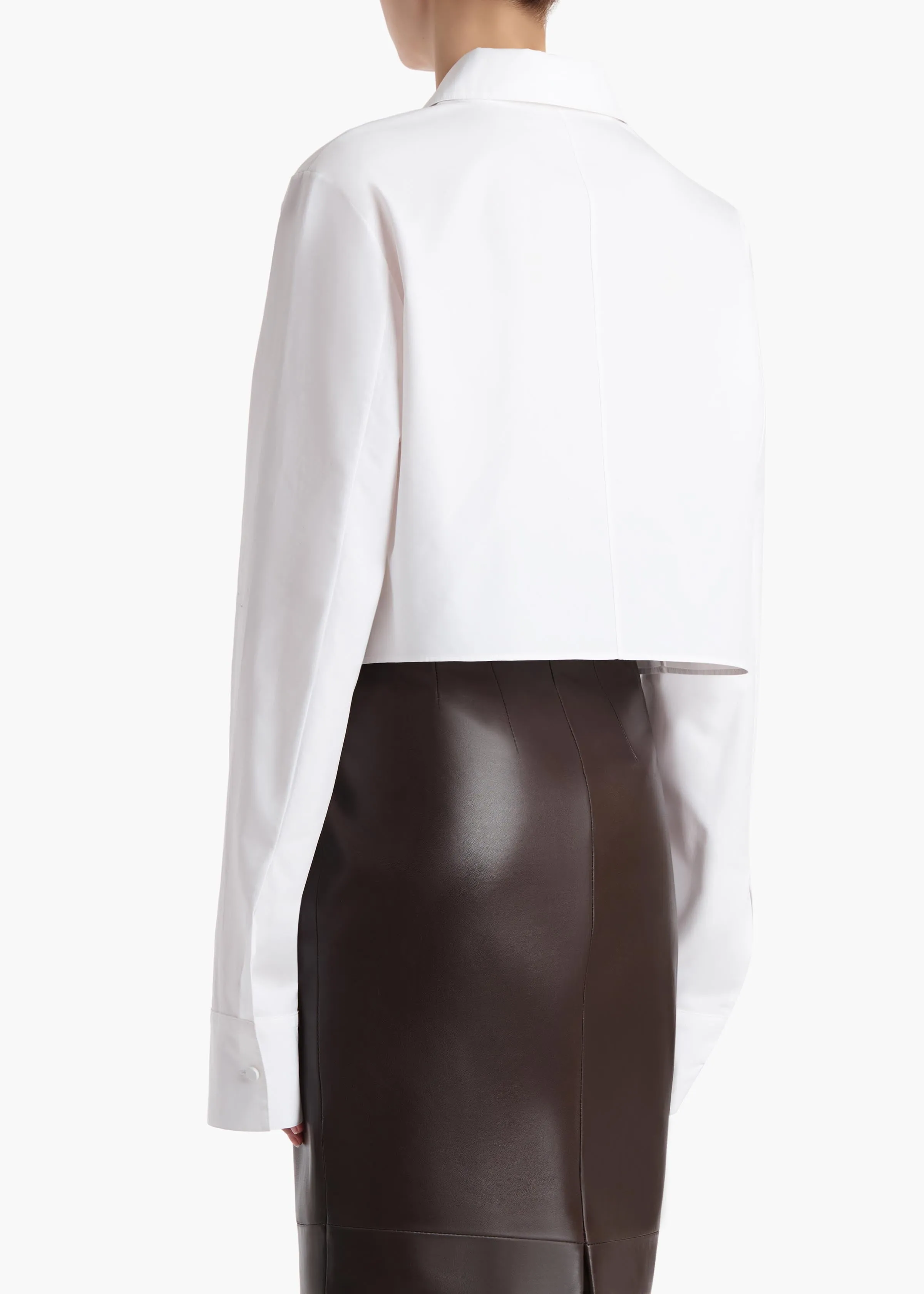 Jasen Top in Chalk sold by KHAITE product image thumbnail 4