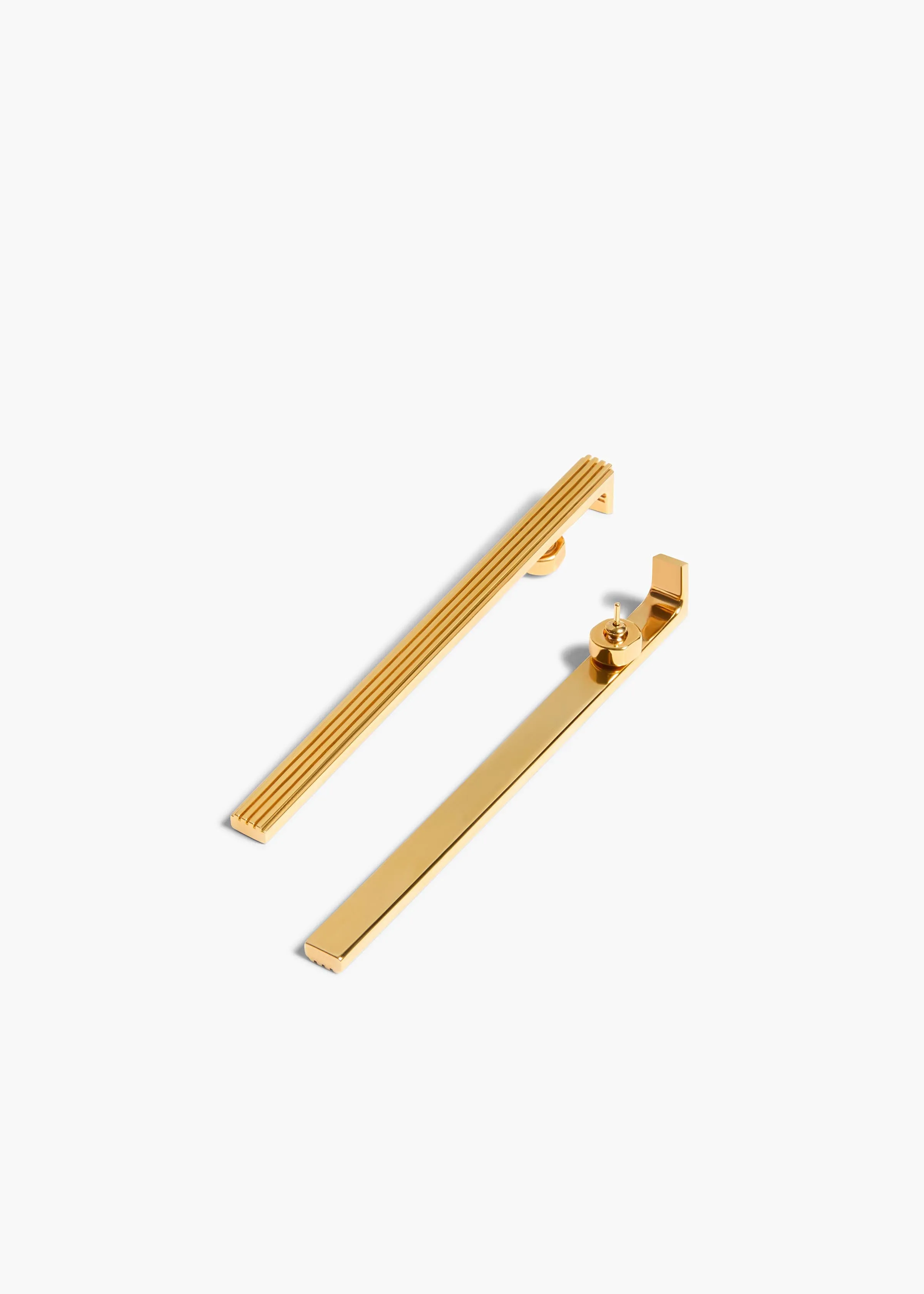 Empire Long Earrings in Gold sold by KHAITE product image thumbnail 2