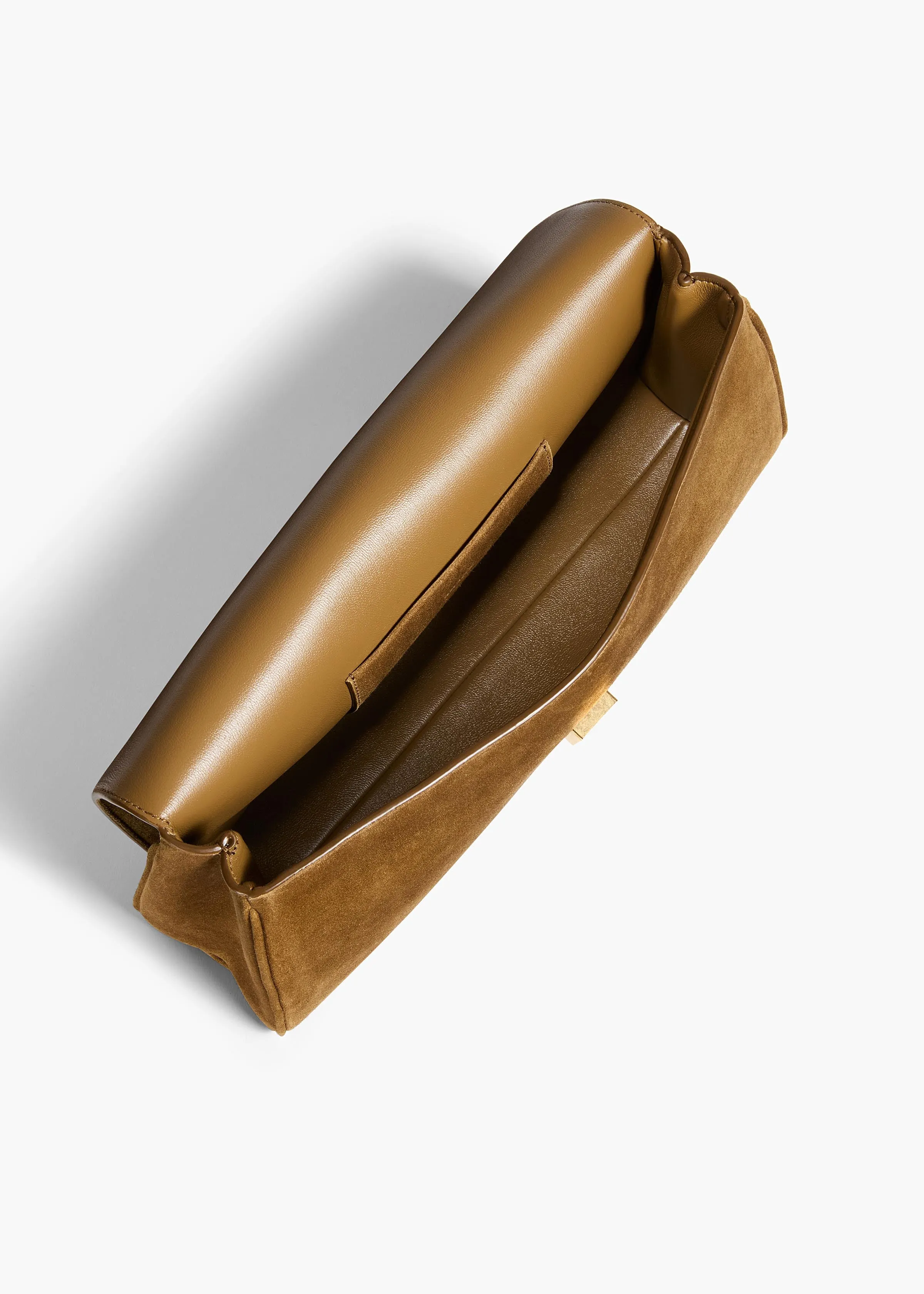 Audrey Clutch in Mud Suede sold by KHAITE product image thumbnail 4