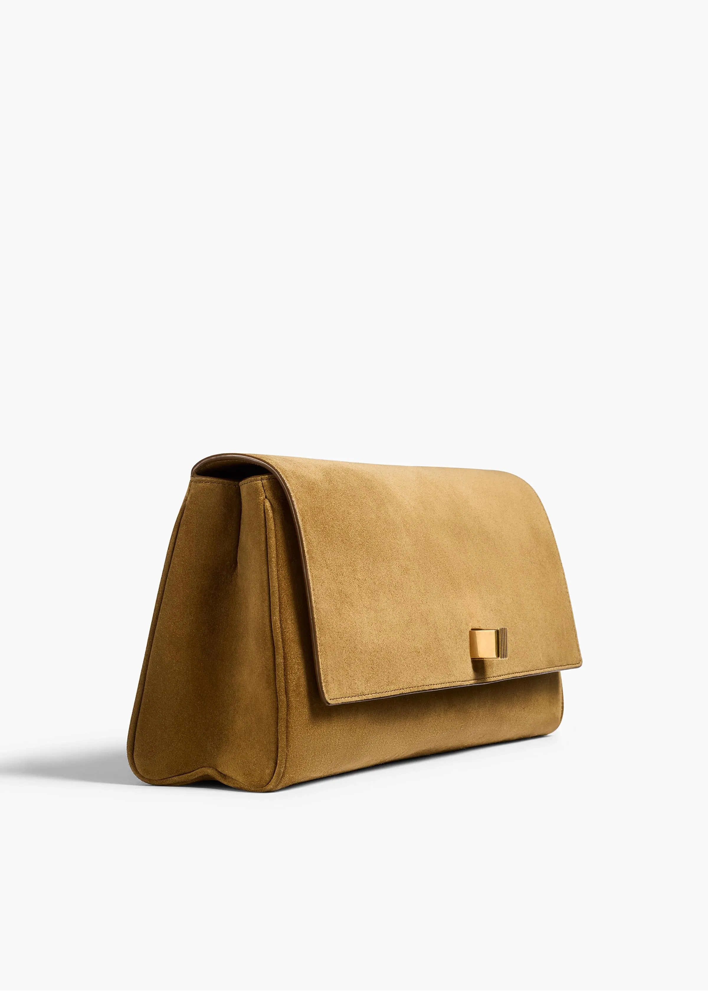 Audrey Clutch in Mud Suede sold by KHAITE product image thumbnail 2
