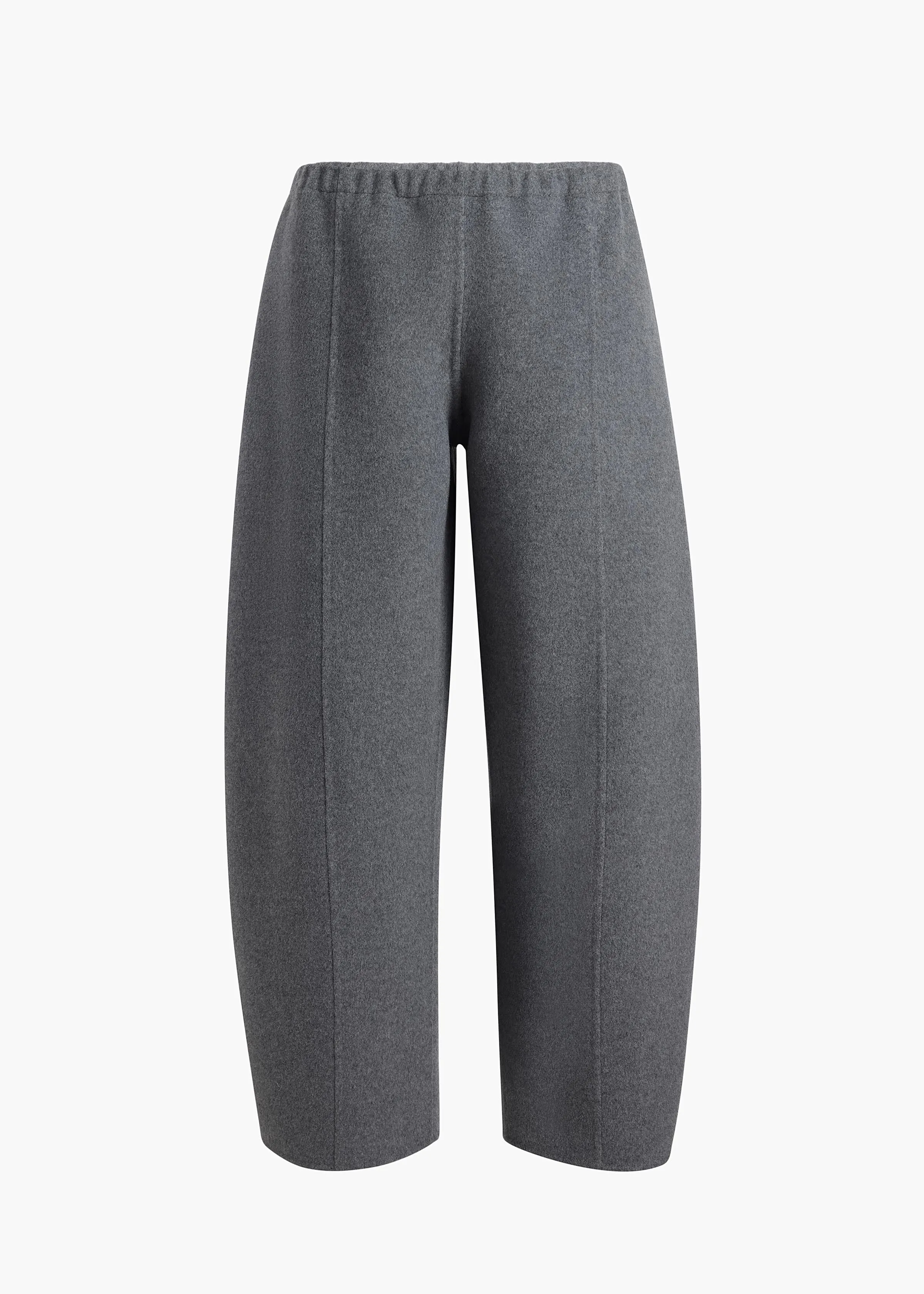 Clover Pant in Grey Melange sold by KHAITE