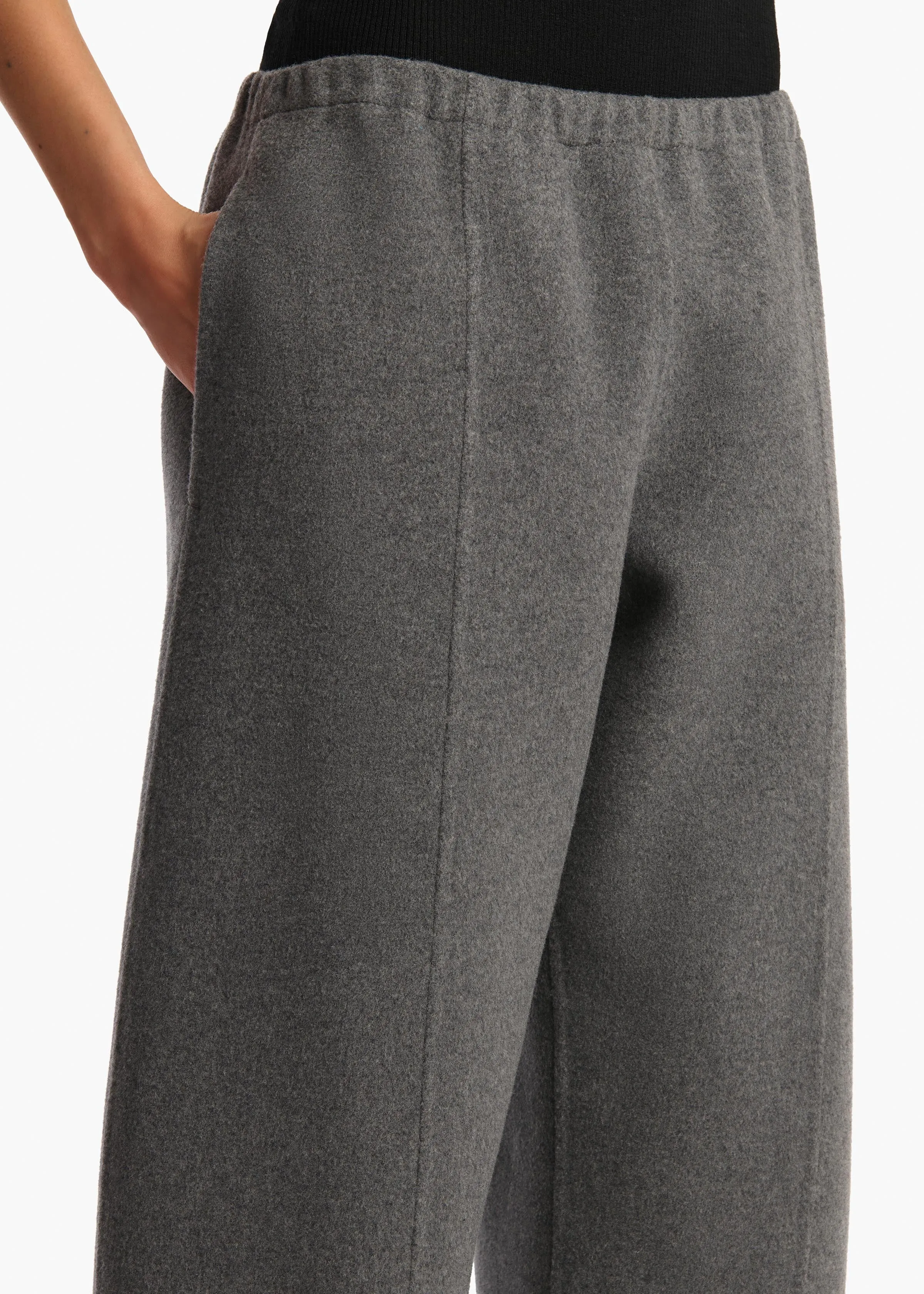 Clover Pant in Grey Melange sold by KHAITE product image thumbnail 5